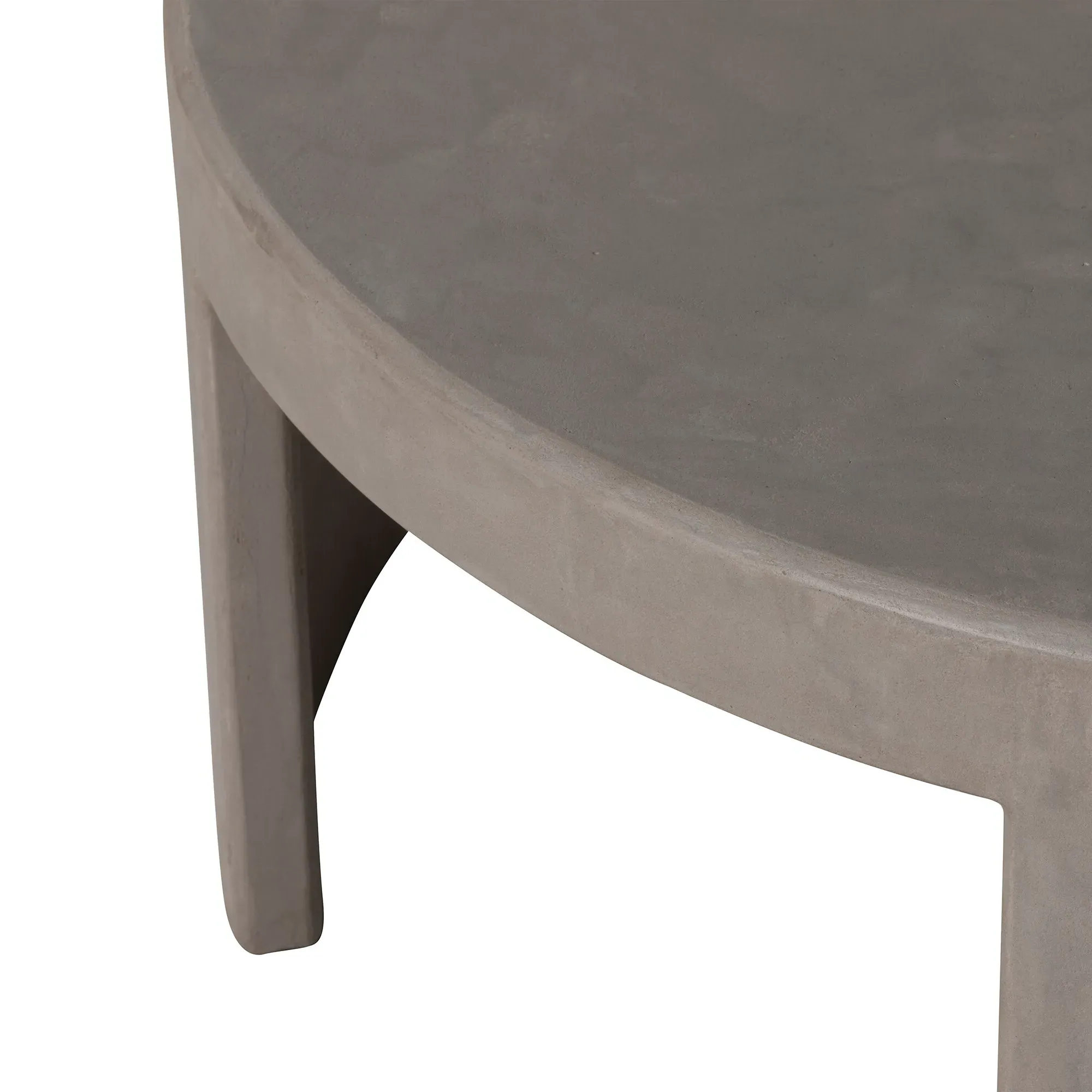 Capella Round Coffee Table Set of 2 - Grey, Pine