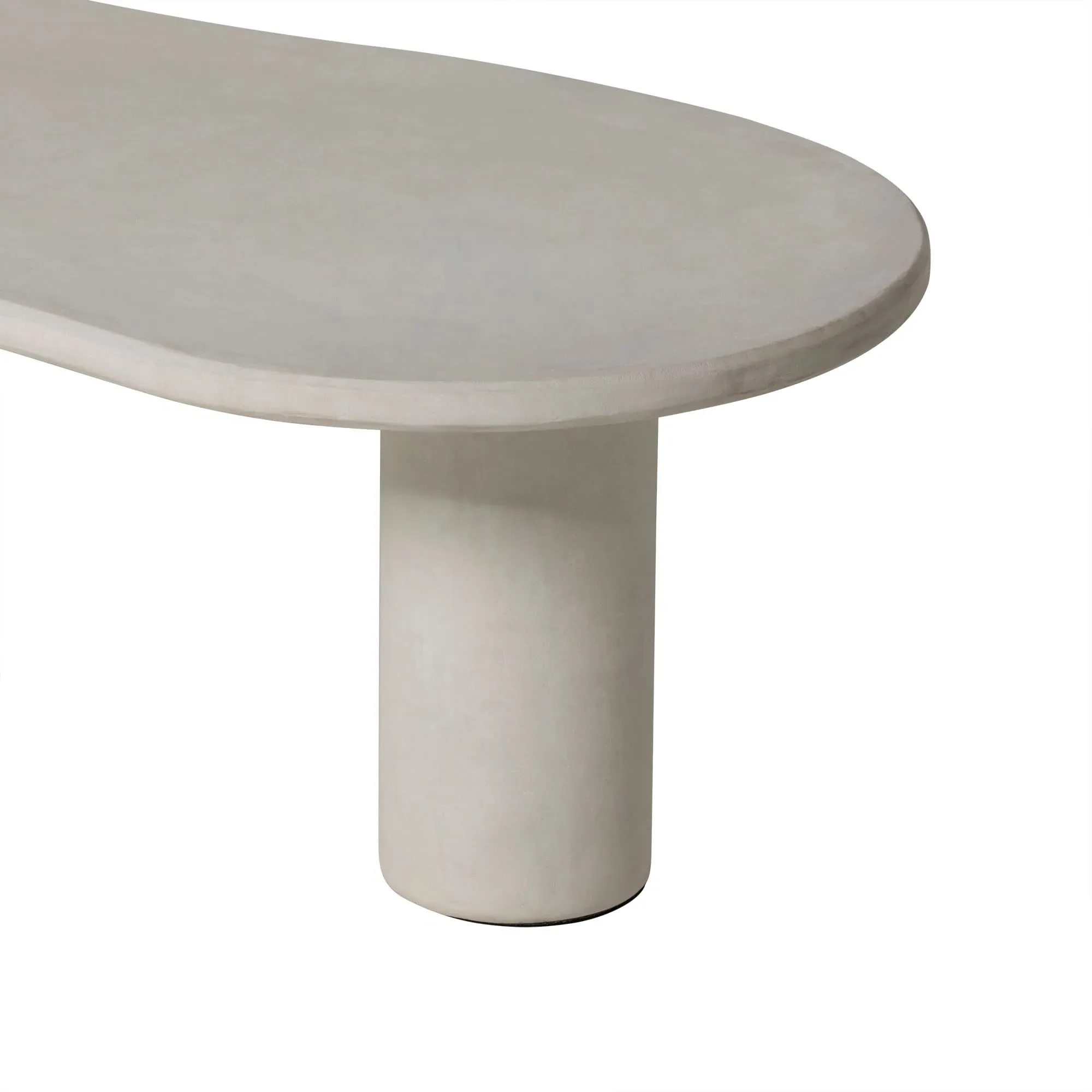 Capella Round Coffee Table - White, Pine