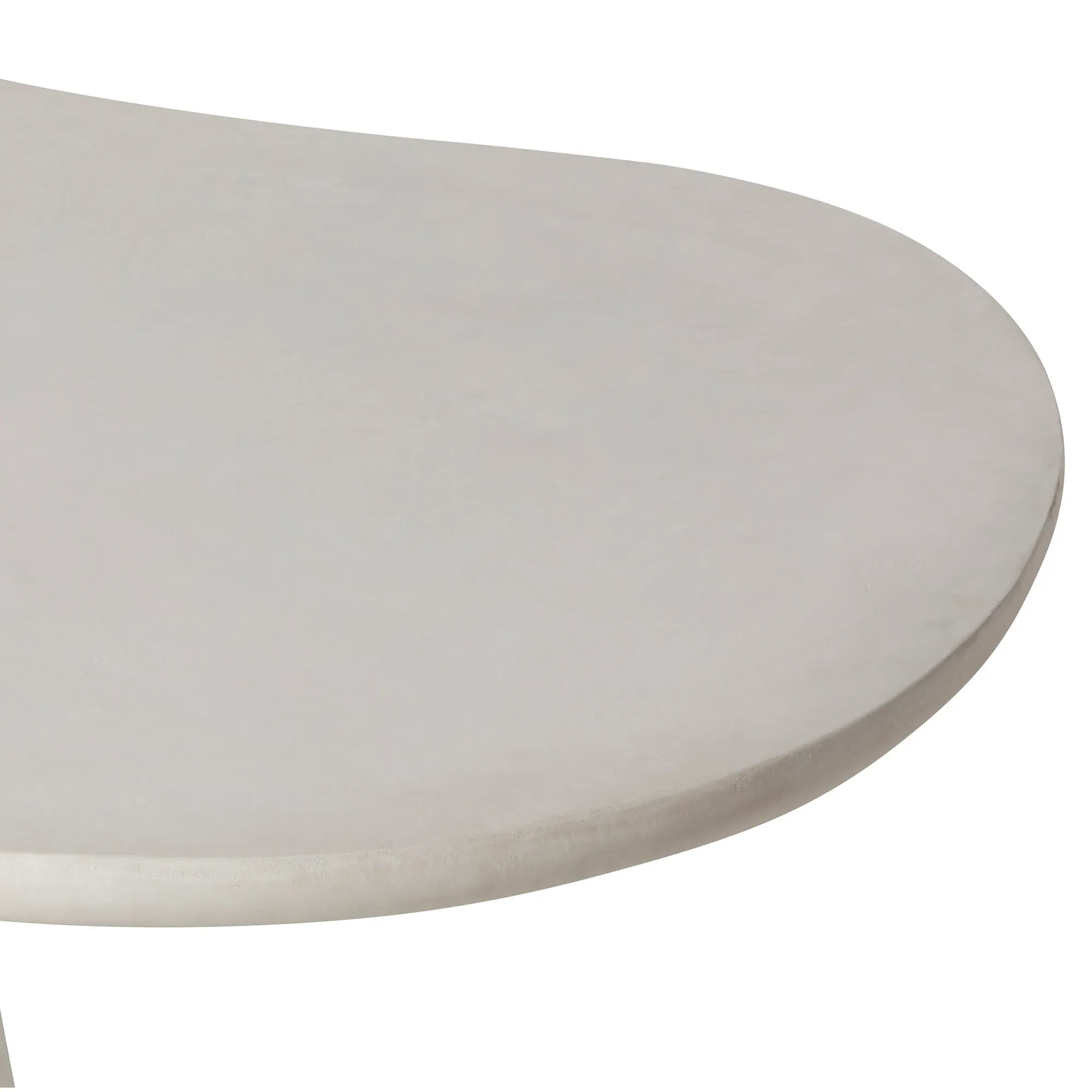 Capella Round Dining Table - White, Pine
