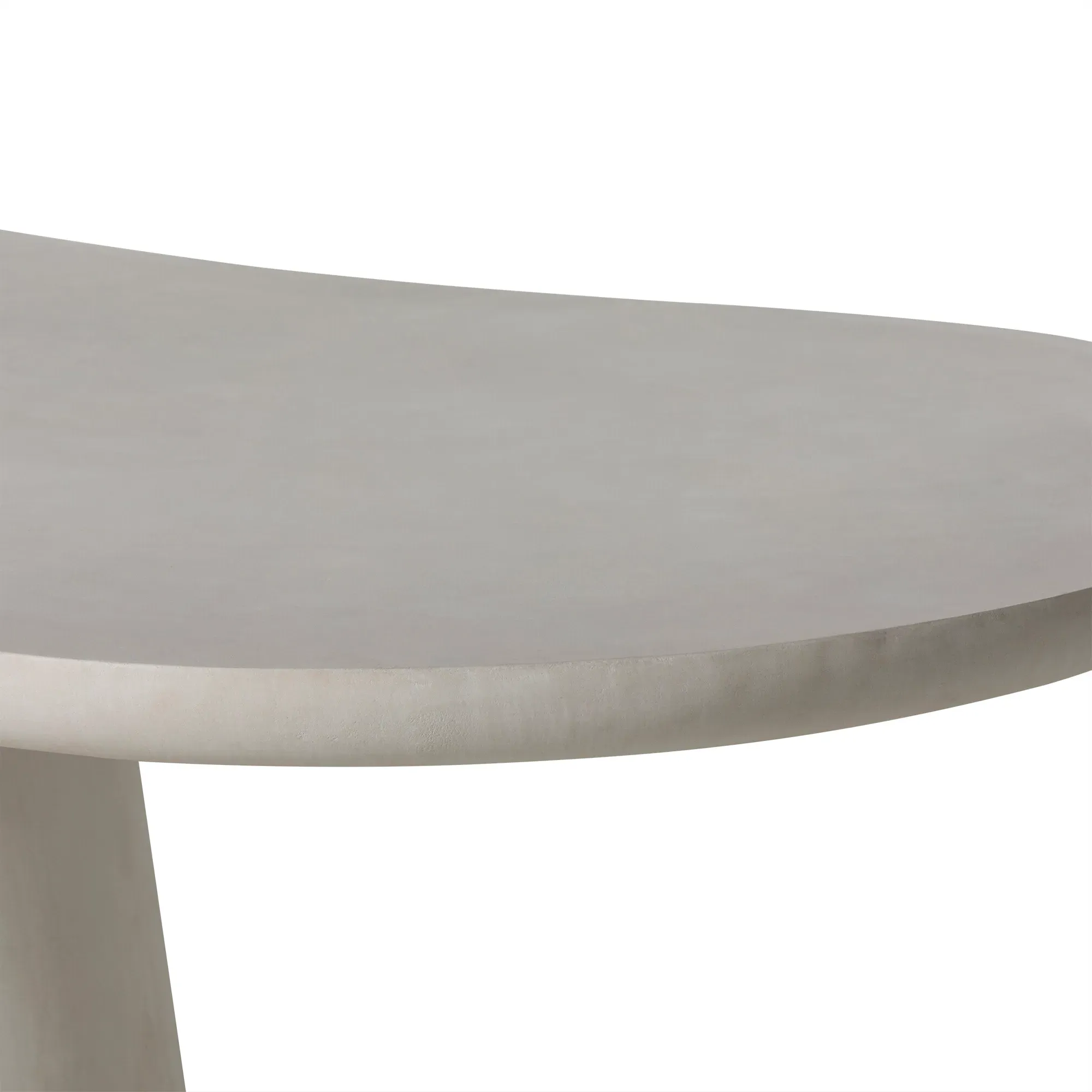 Capella Round Dining Table - White, Pine