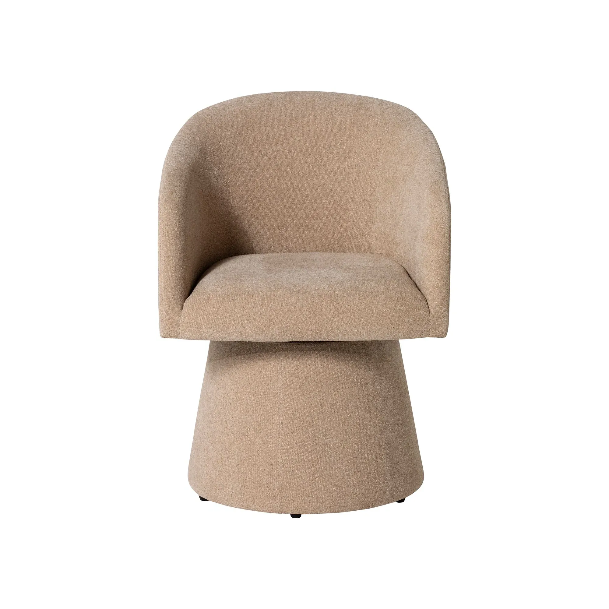 Carmen Swivel Armchair - Neutral