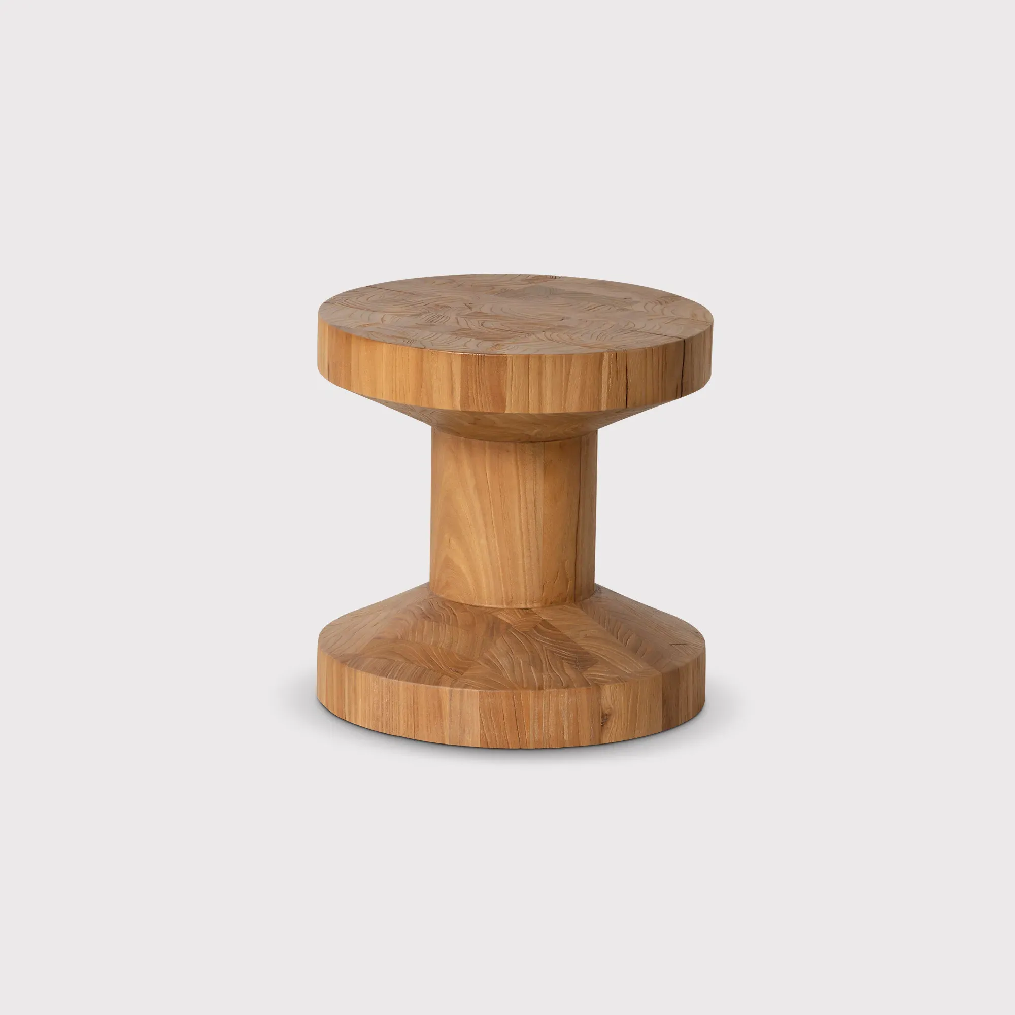 Carver Round Coffee Table - Sandcastle Elm