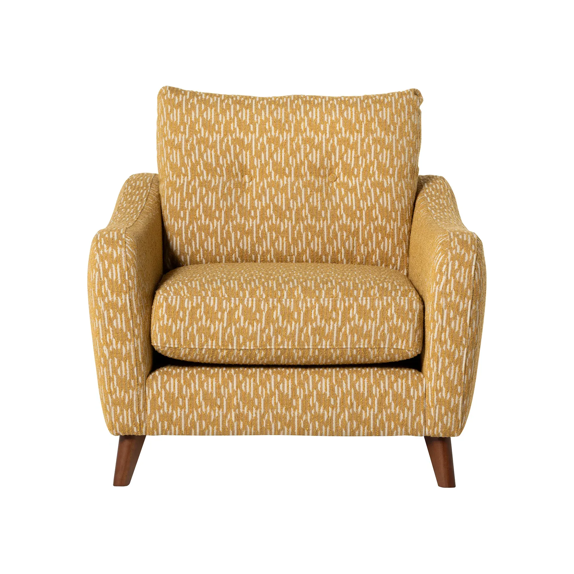 Castleton Armchair - Orange, Fabric