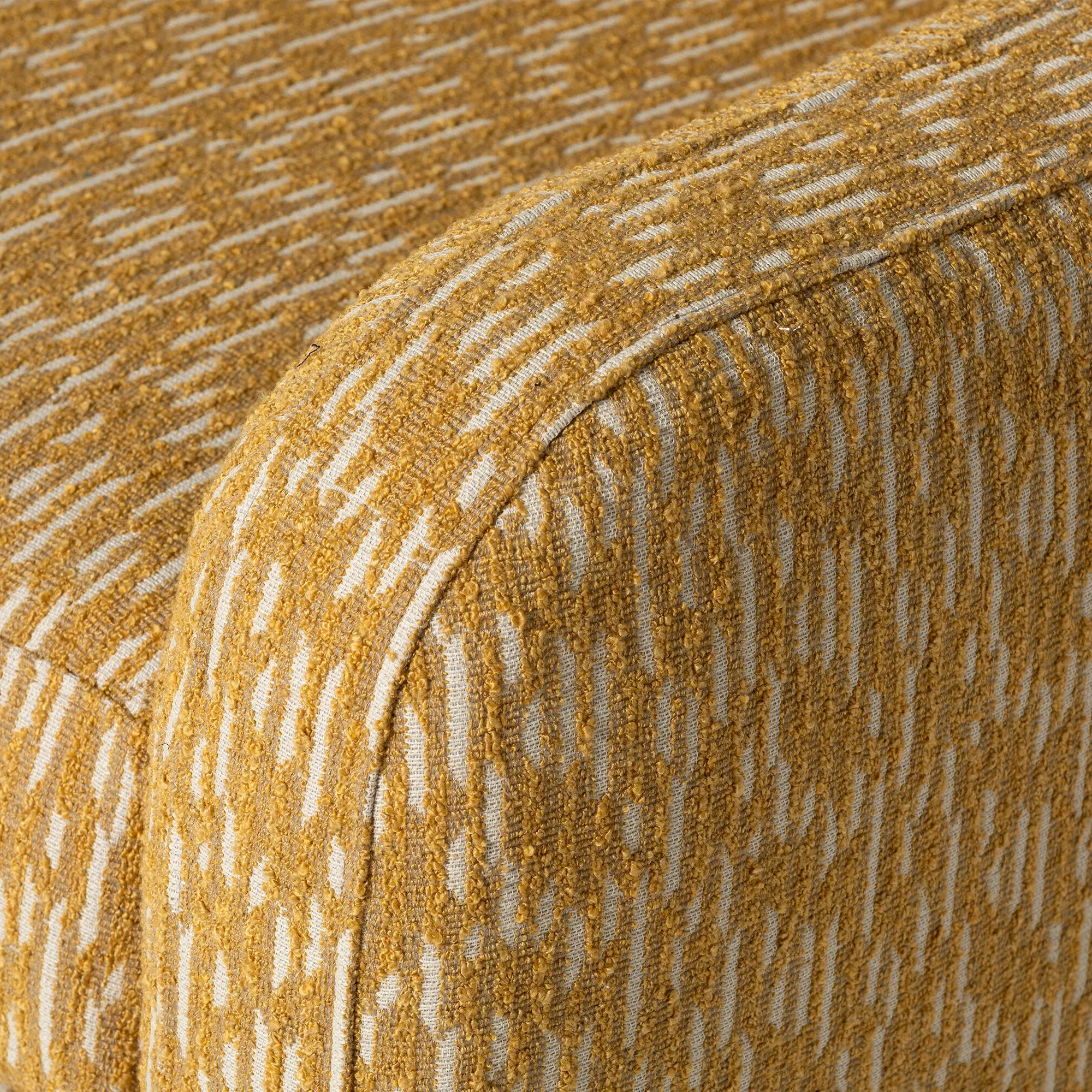 Castleton Armchair - Orange, Fabric