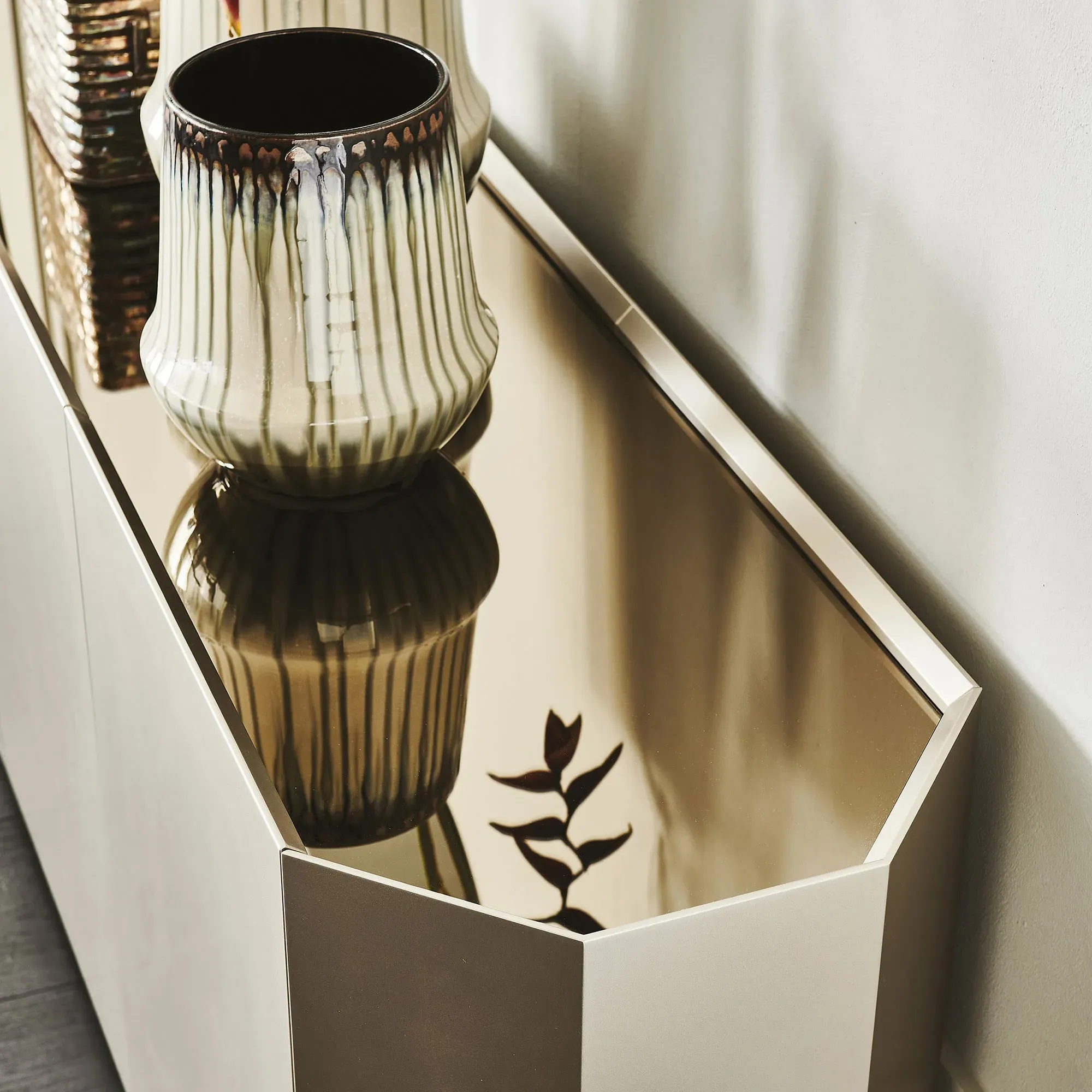 Cattelan Italia Chelsea 4 Door Sideboard - Bronze