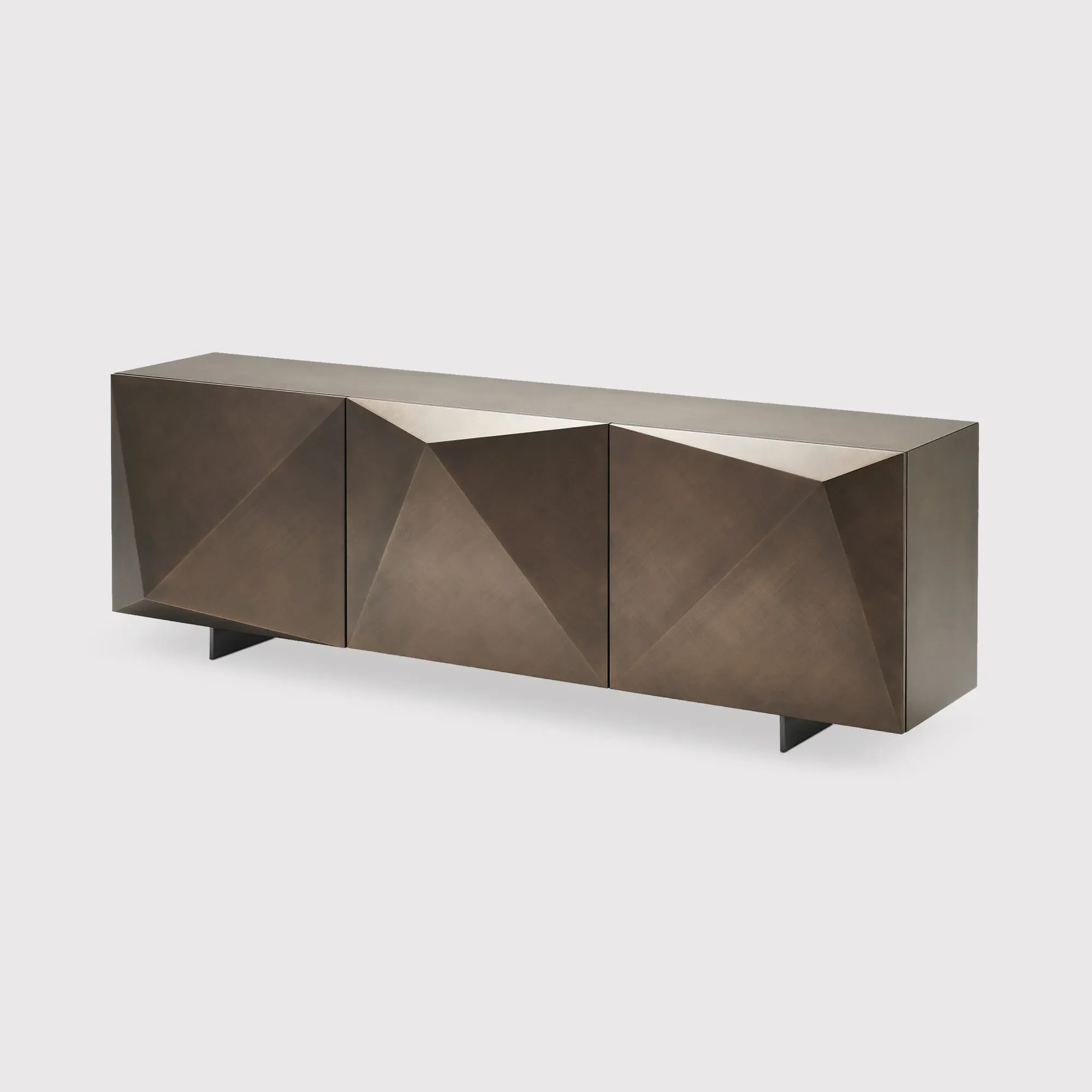 Cattelan Italia Kayak 3 Door Sideboard - Bronze image