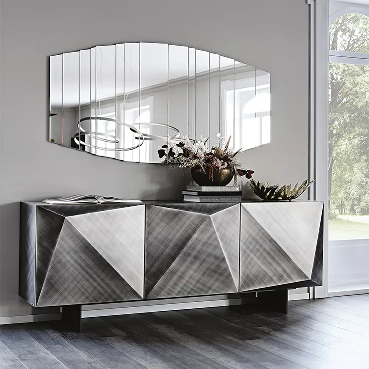 Cattelan Italia Kayak 3 Door Sideboard - Grey