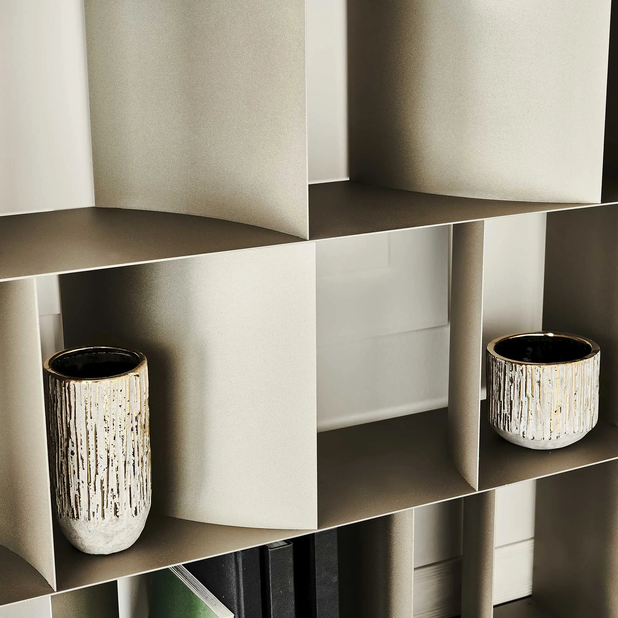 Cattelan Italia Nautilus Stackable Bookcase - Grey