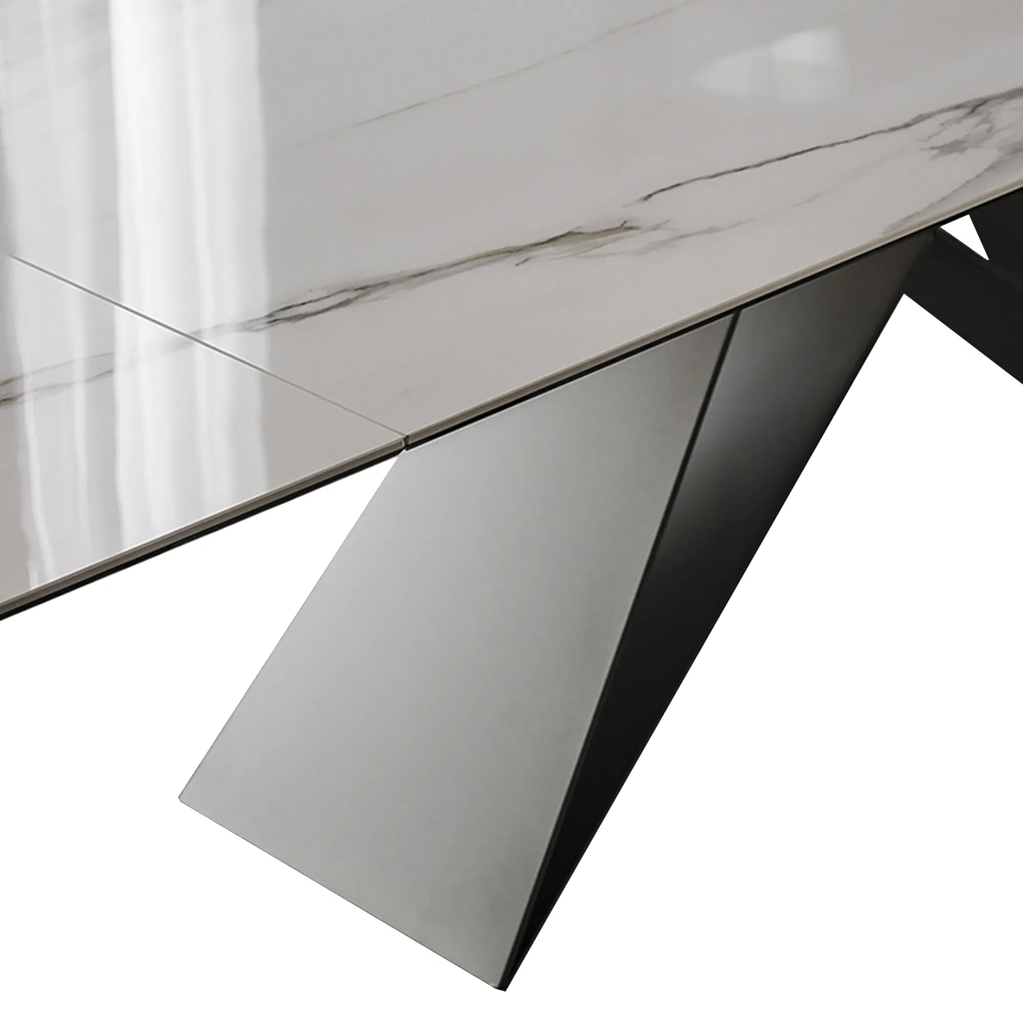 Cattelan Italia Premier Keramik Drive Extending Table - Grey