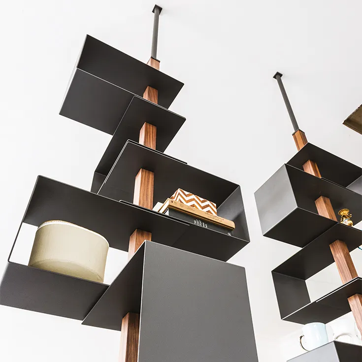 Cattelan Italia Tokyo Bookcase - Grey Wood