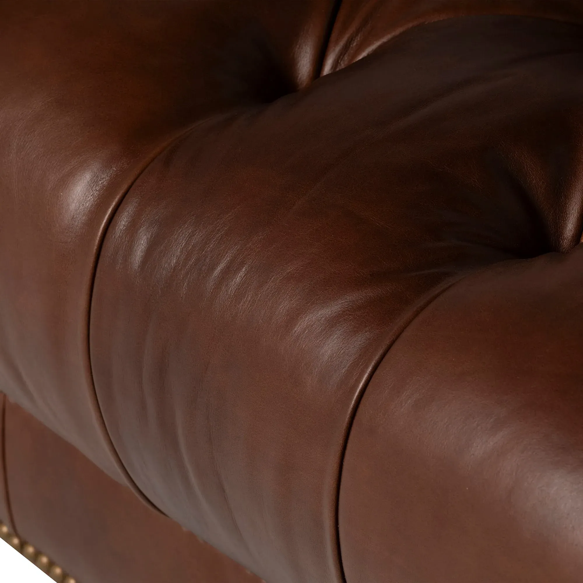Caversham 2-Seater Sofa - Brown, Leather