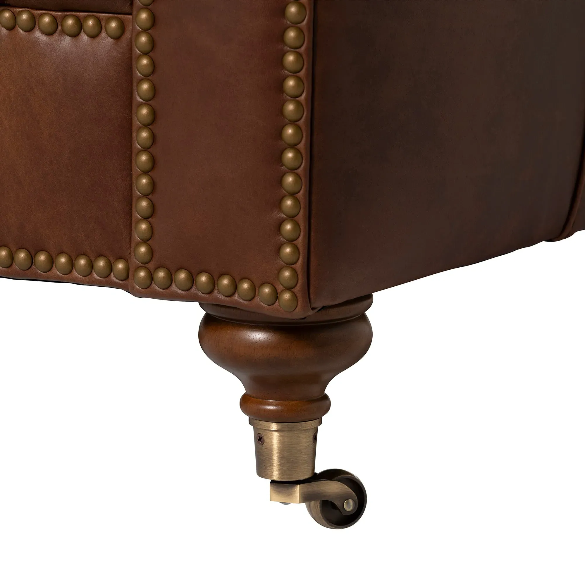 Caversham 3-Seater Sofa - Brown, Leather