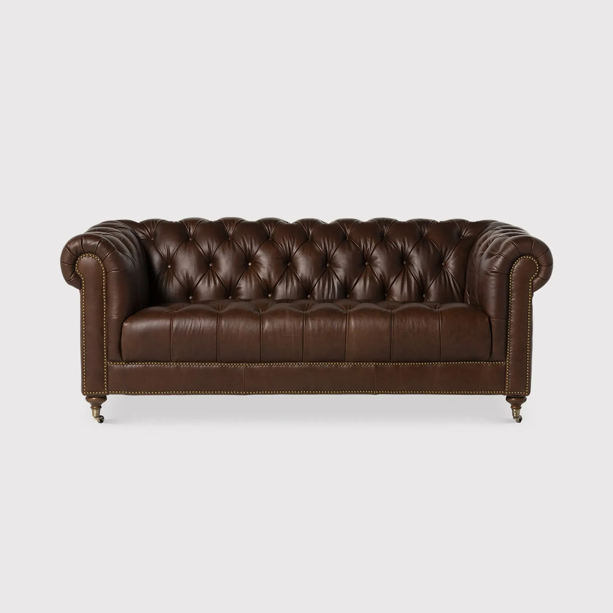 Caversham 3-Seater Sofa - Brown, Leather image
