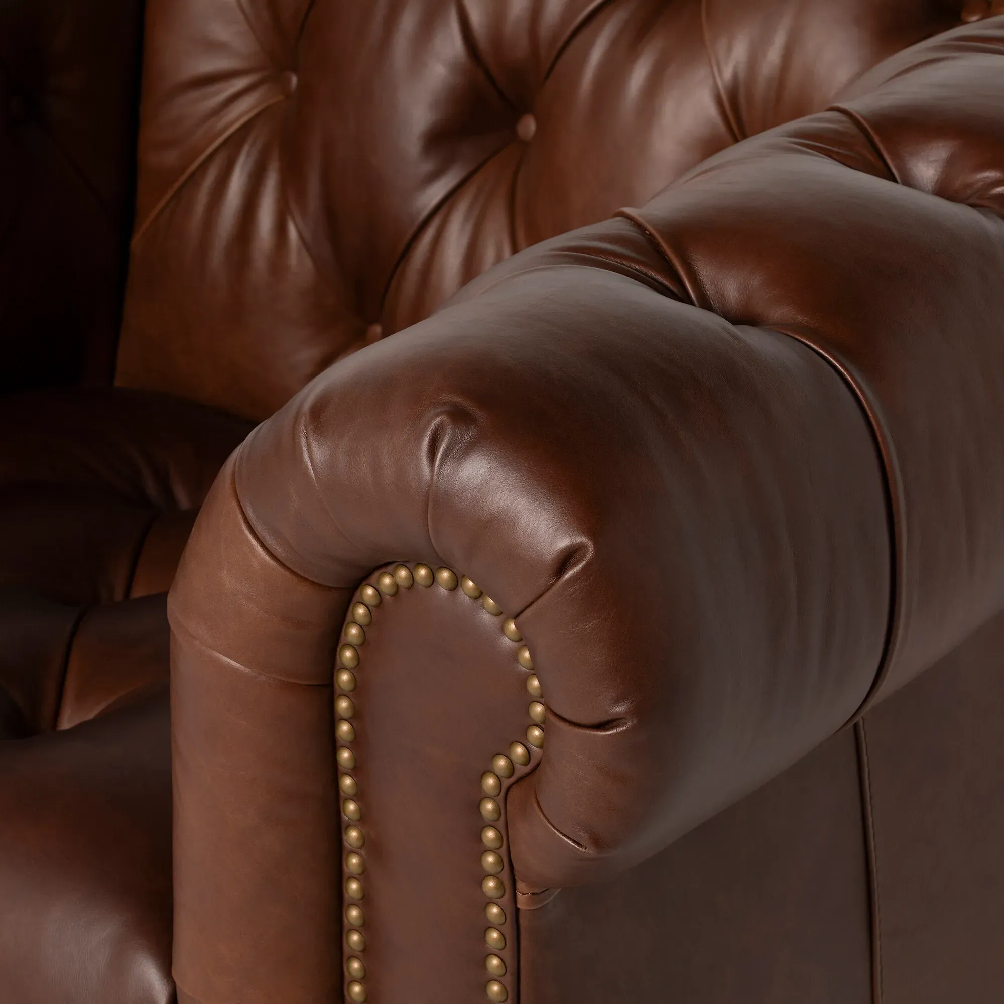 Caversham Standard Armchair - Leather