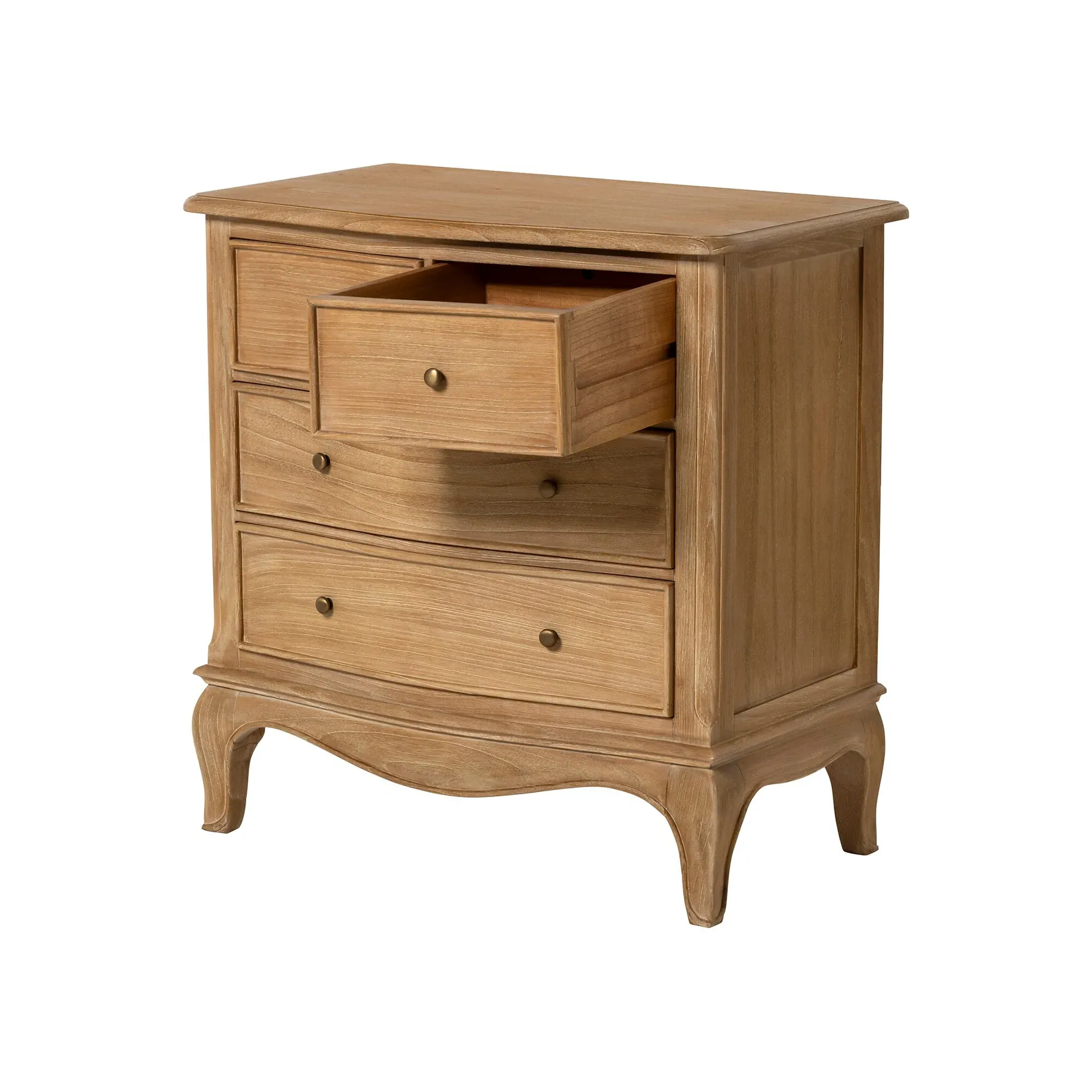 Cecile 4 Drawer Chest - Neutral, Mindi Wood