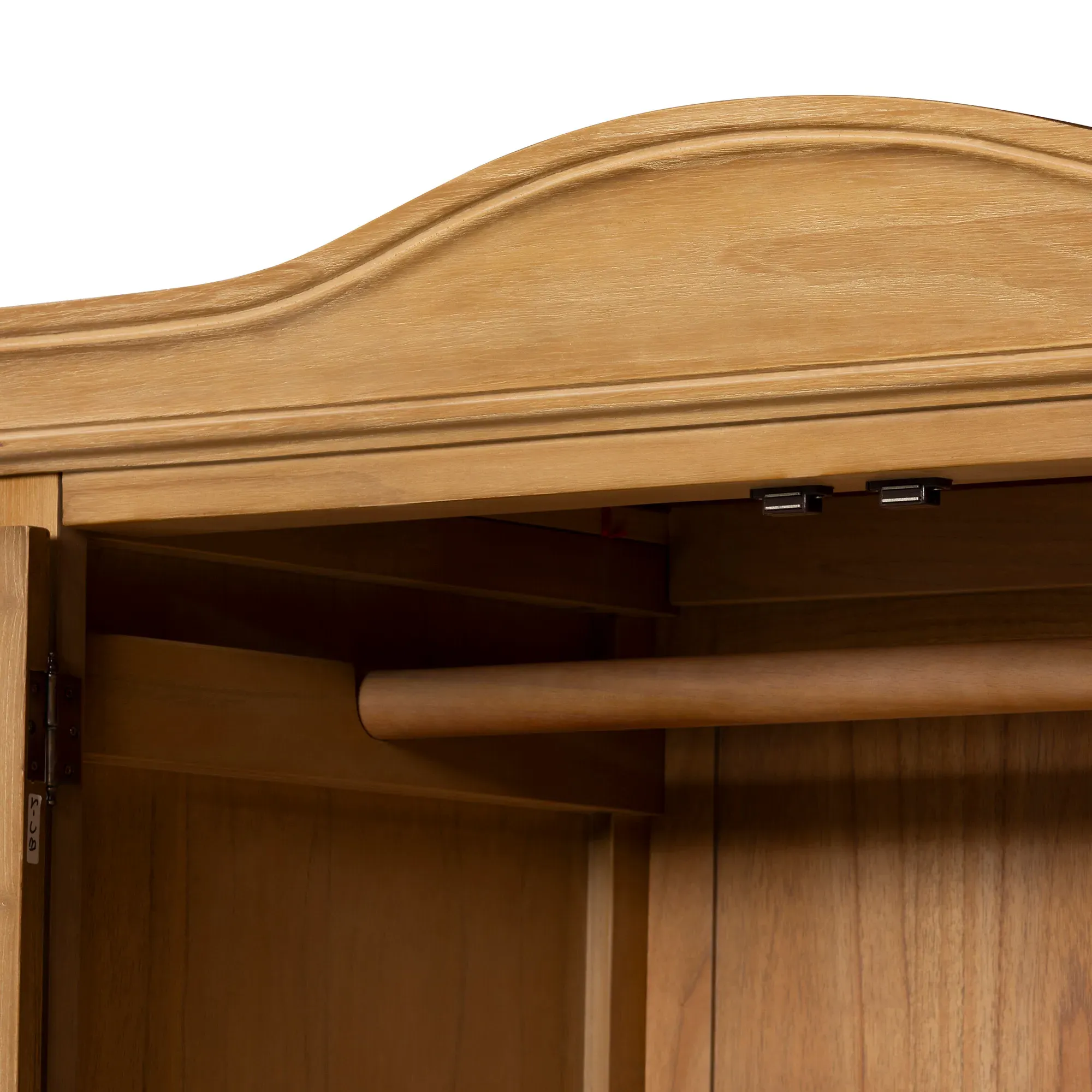 Cecile Double Wardrobe - Neutral, Mindi Wood