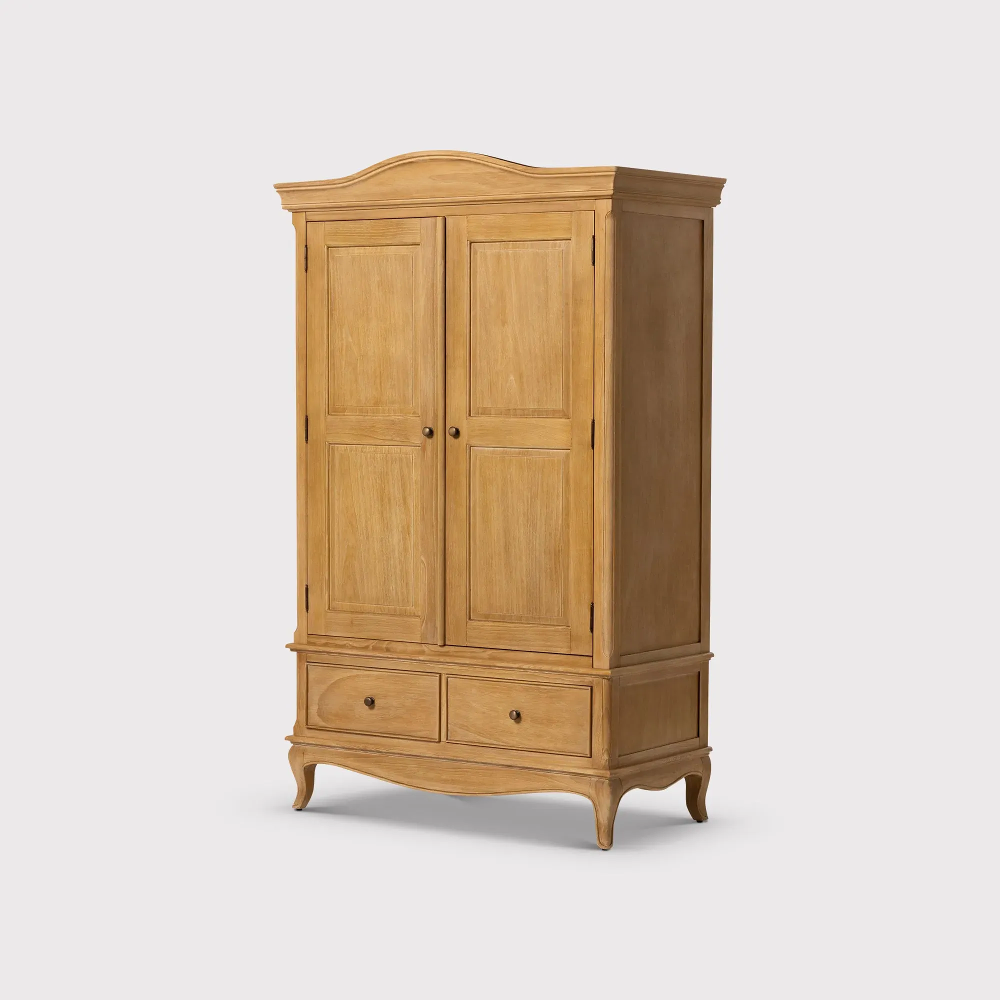 Cecile Double Wardrobe - Neutral, Mindi Wood