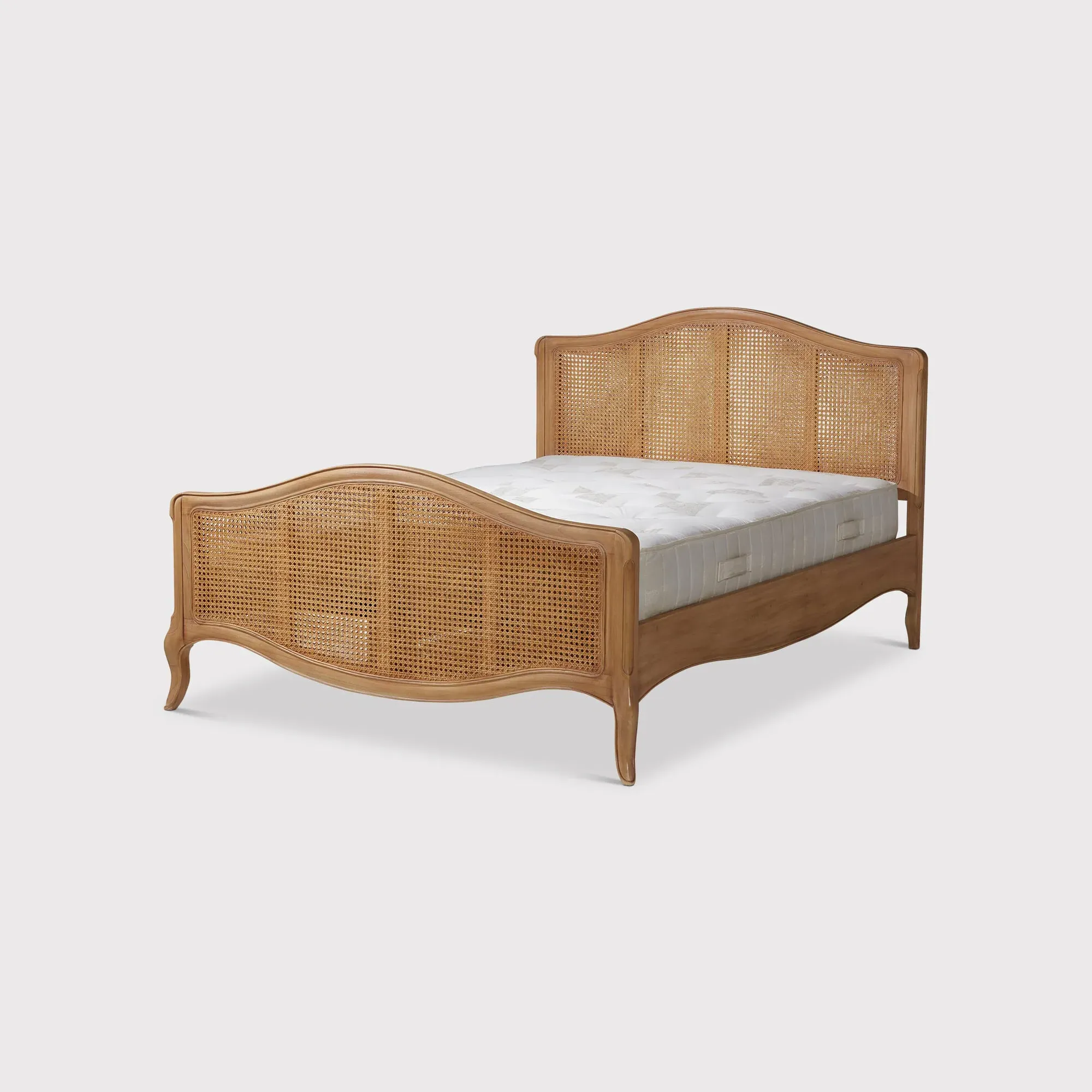 Cecile King High Footend Bed - Neutral, Mindi Wood image
