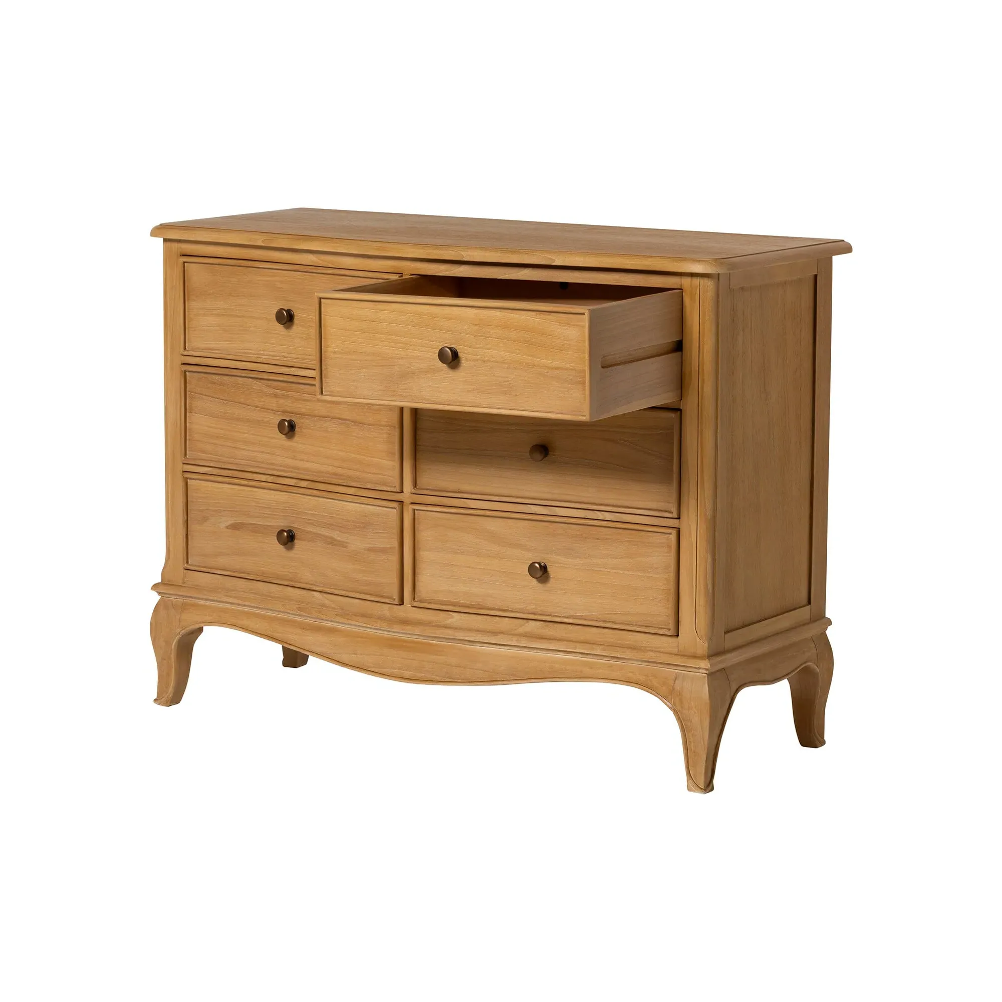 Cecile Low Wide Chest - Neutral, Mindi Wood