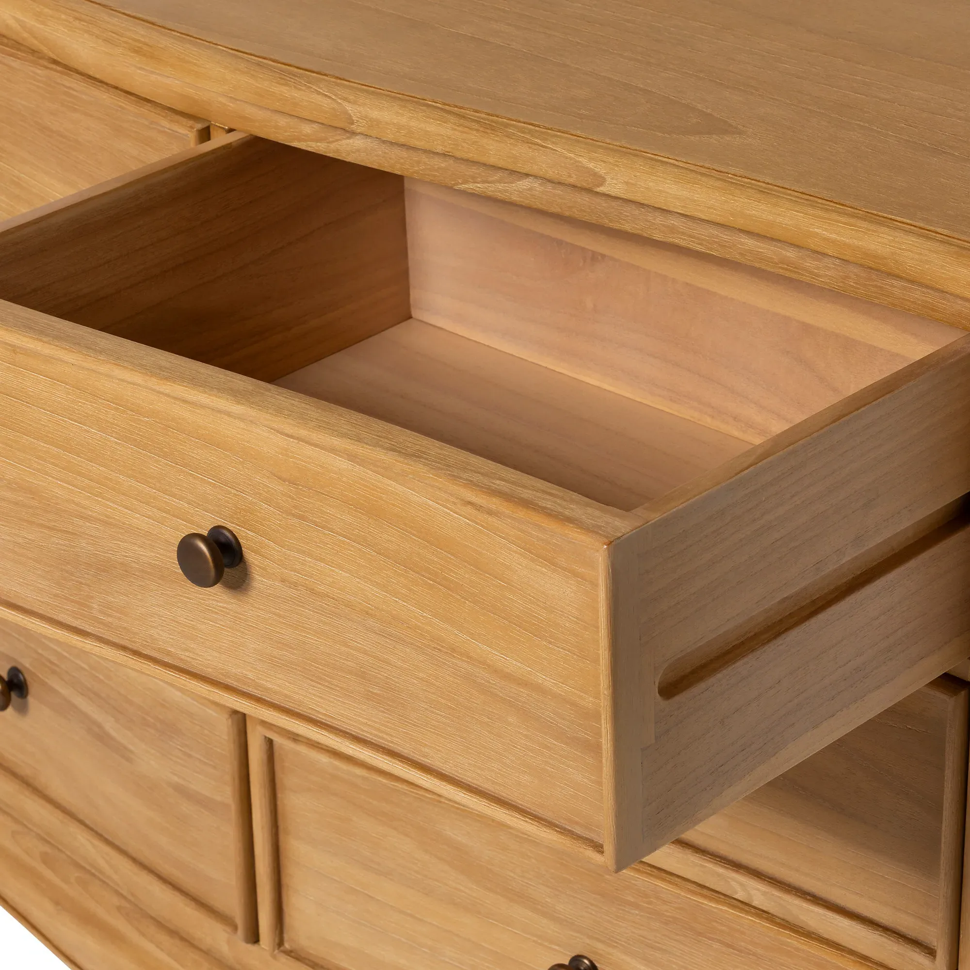 Cecile Low Wide Chest - Neutral, Mindi Wood