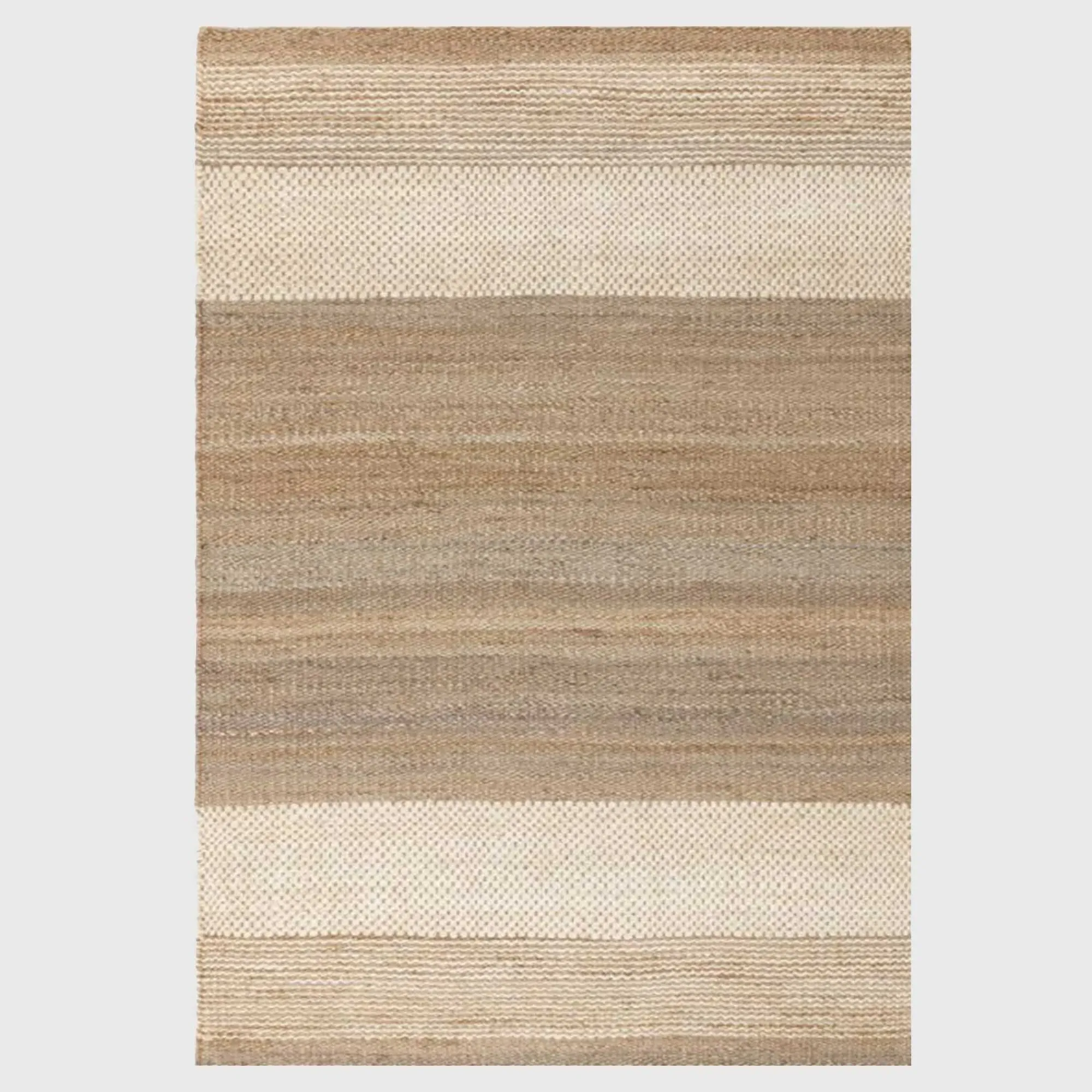 Cedrus Square Rug - Ivory, Jute