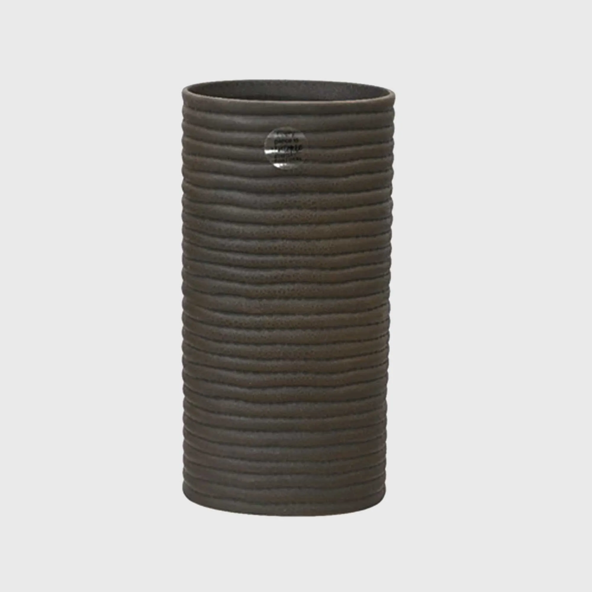 Ceramic Lined Vase - Brown, Earthenware