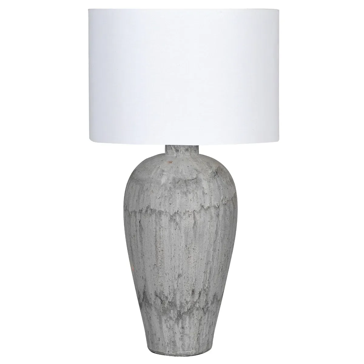 Ceramic Table Lamp - Grey image