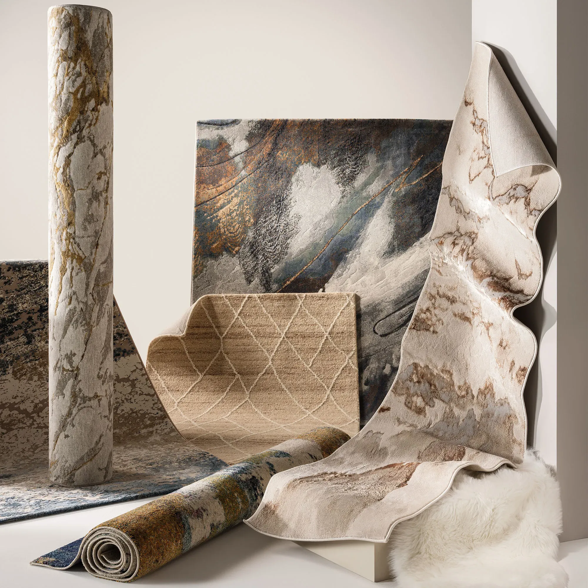 Ceres Square Rug - Polypropylene