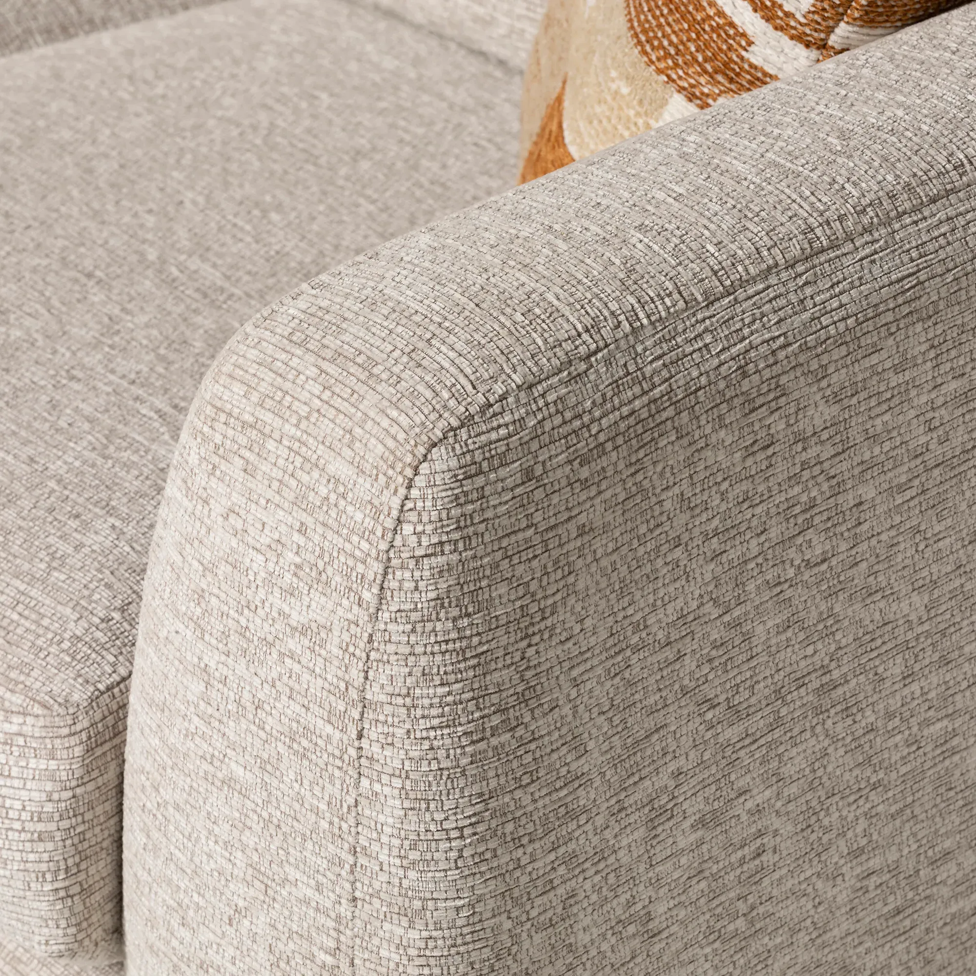 Chaska 2-Seater Standard Back Sofa - Fabric