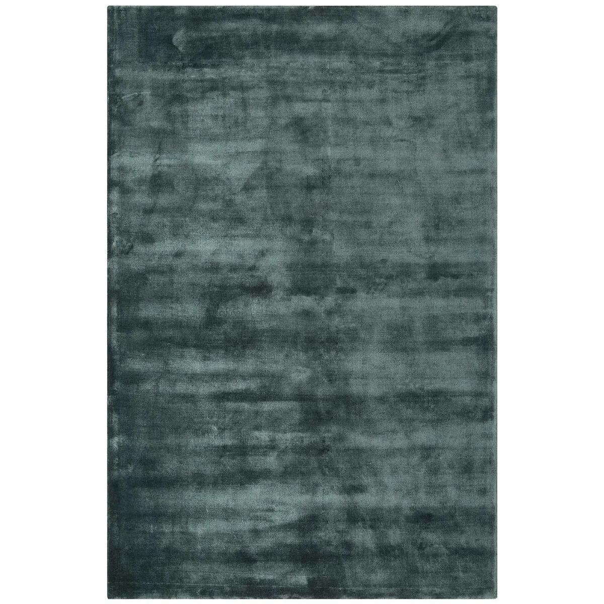 Chrome Square Rug - Petrol, Viscose image