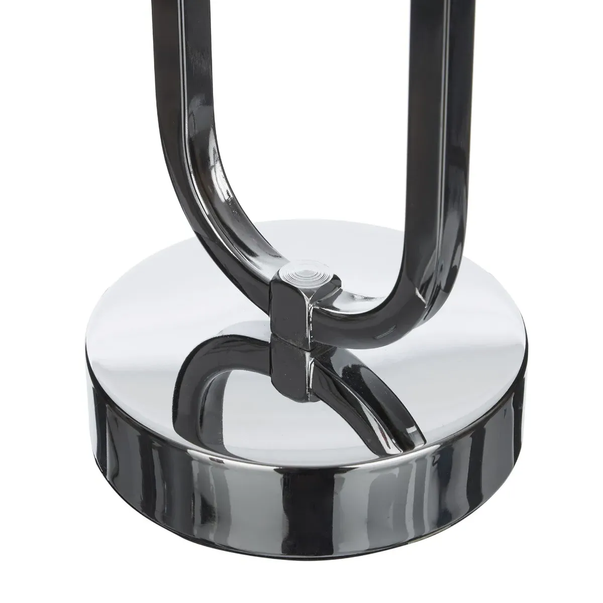 Chrome Table Lamp - Silver, Metal