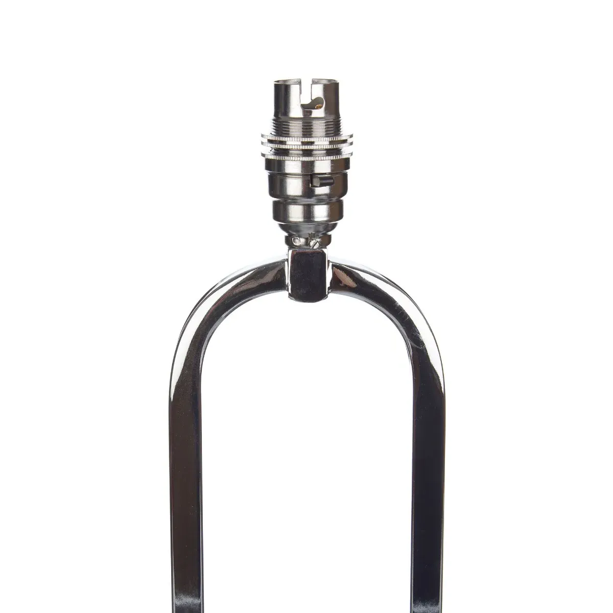 Chrome Table Lamp - Silver, Metal