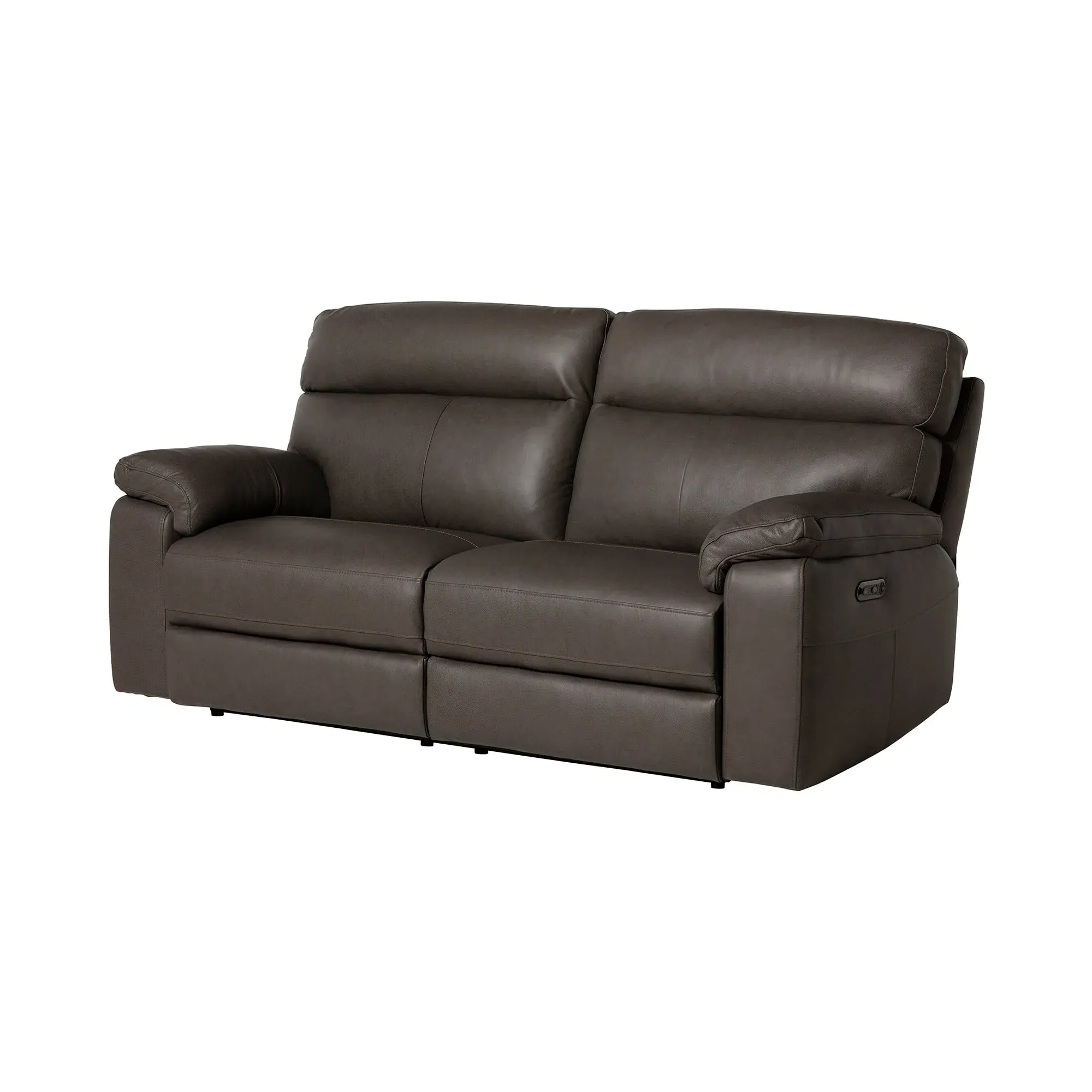 Clark 3-Seater Power Motion Recliner Sofa - Grey
