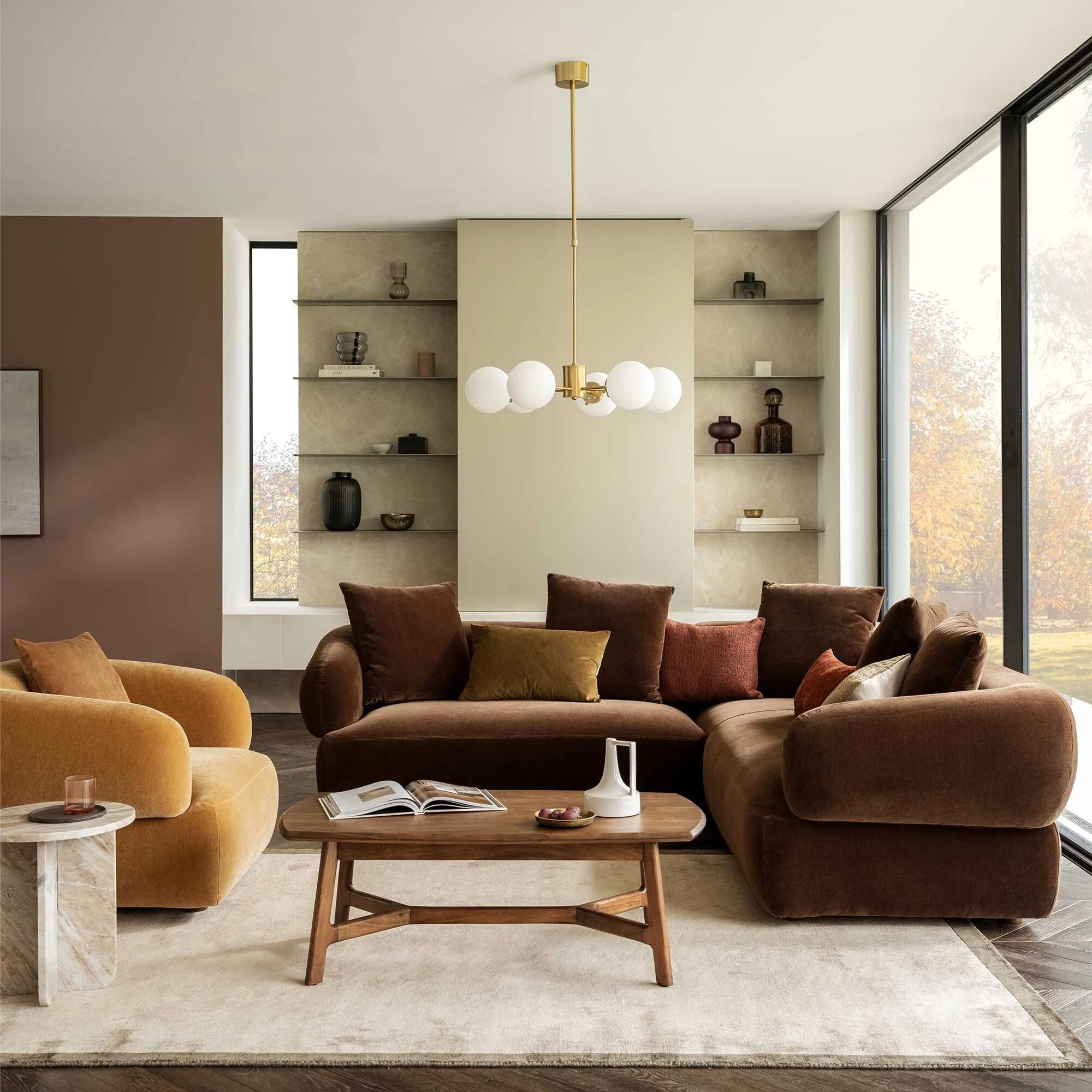 Cleo Bulb Pendant Light - Gold, Metal