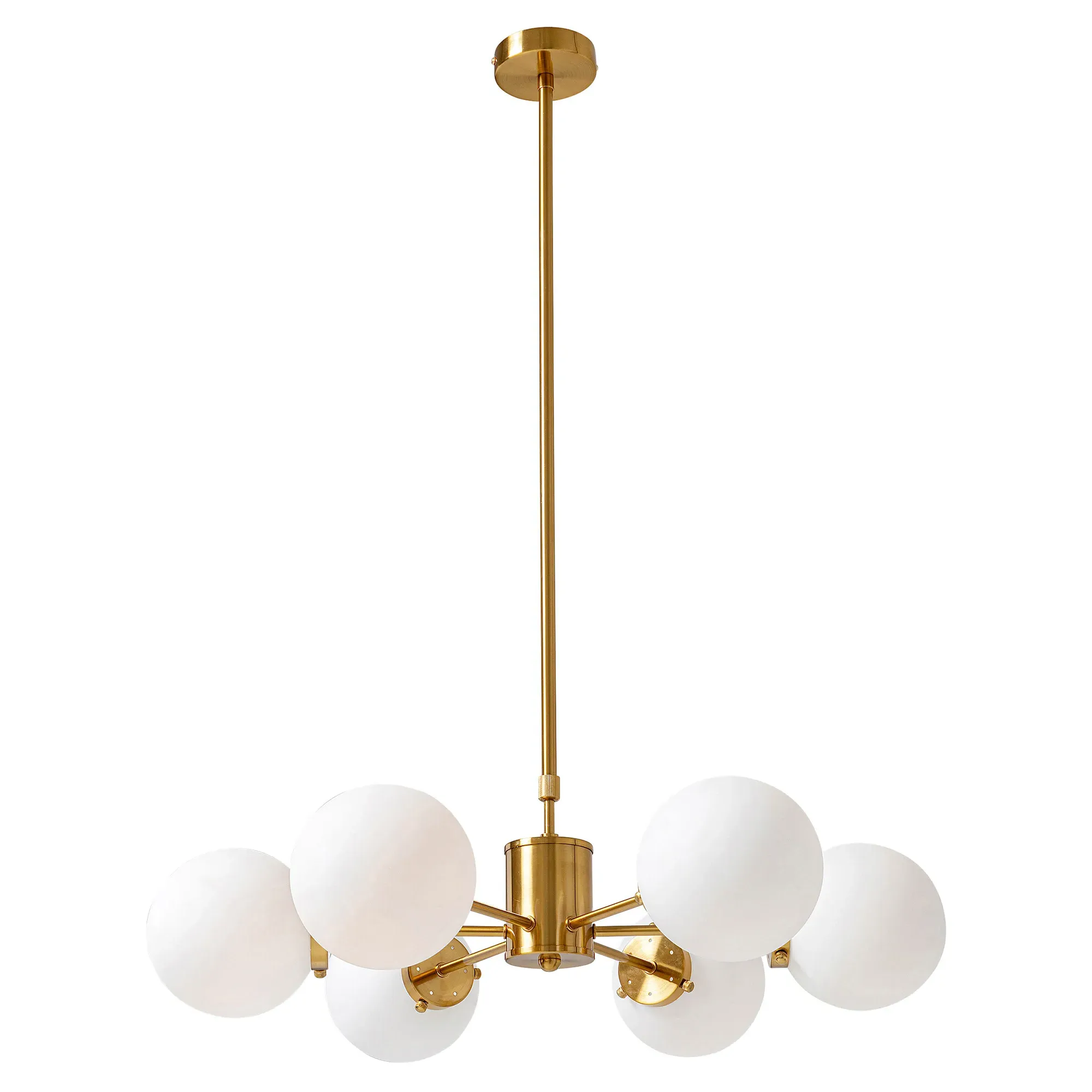 Cleo Bulb Pendant Light - Gold, Metal