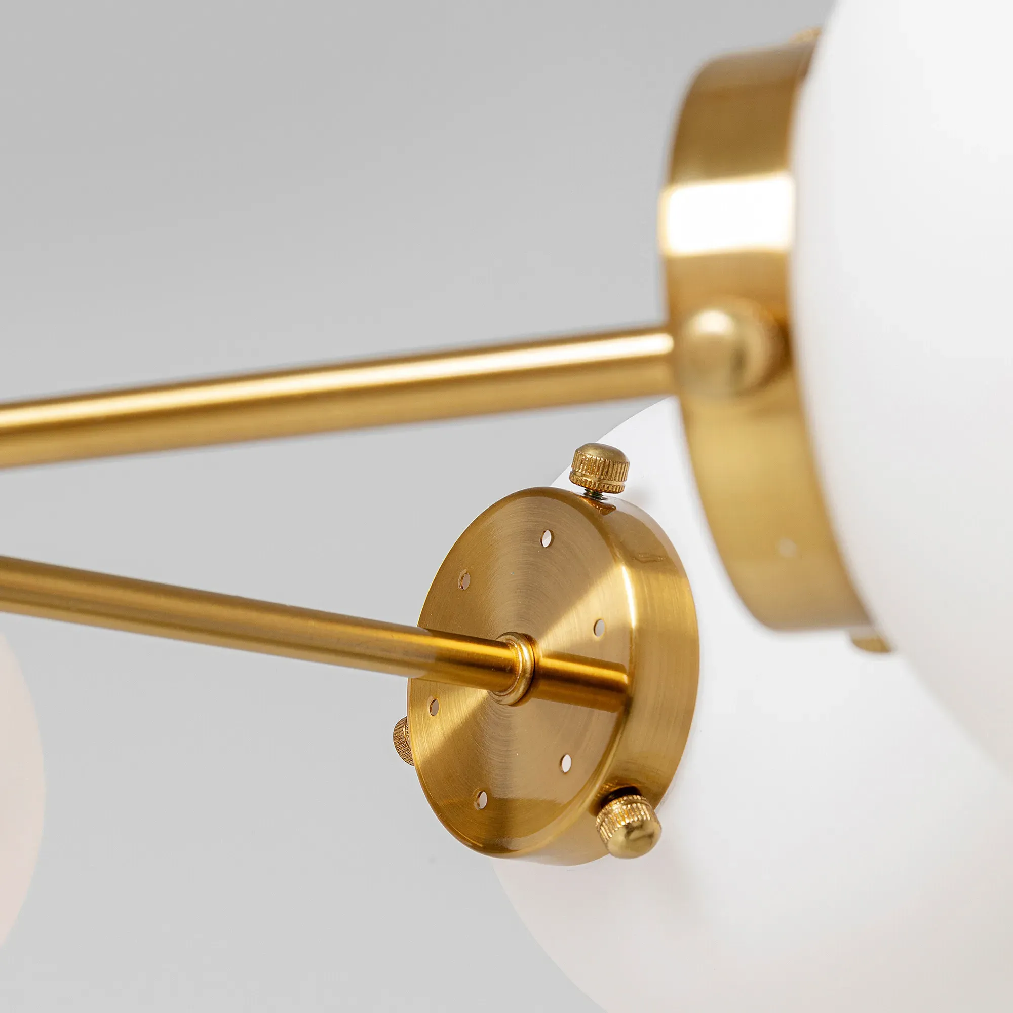 Cleo Bulb Pendant Light - Gold, Metal