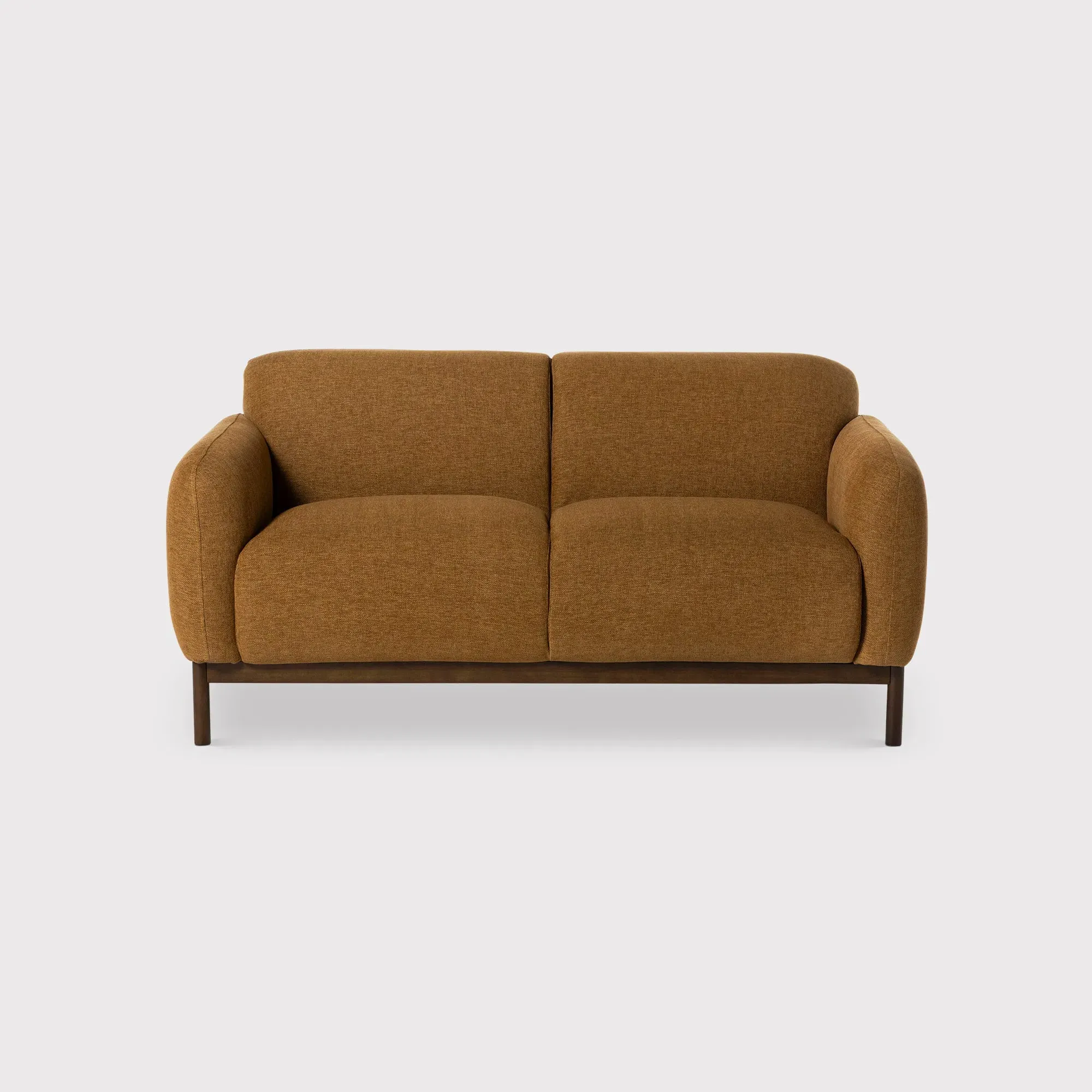 Connie 2-Seater Sofa - Yellow, Fabric image