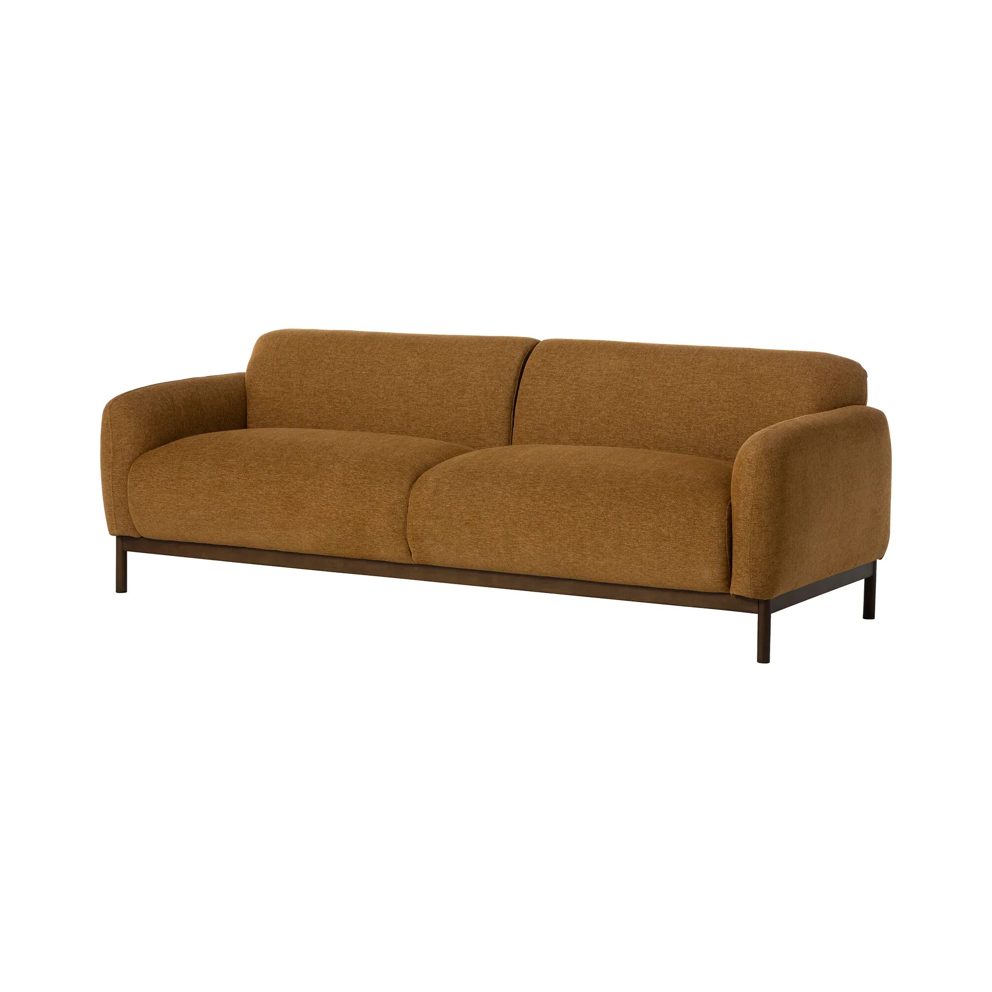 Connie 3-Seater Sofa - Yellow, Fabric