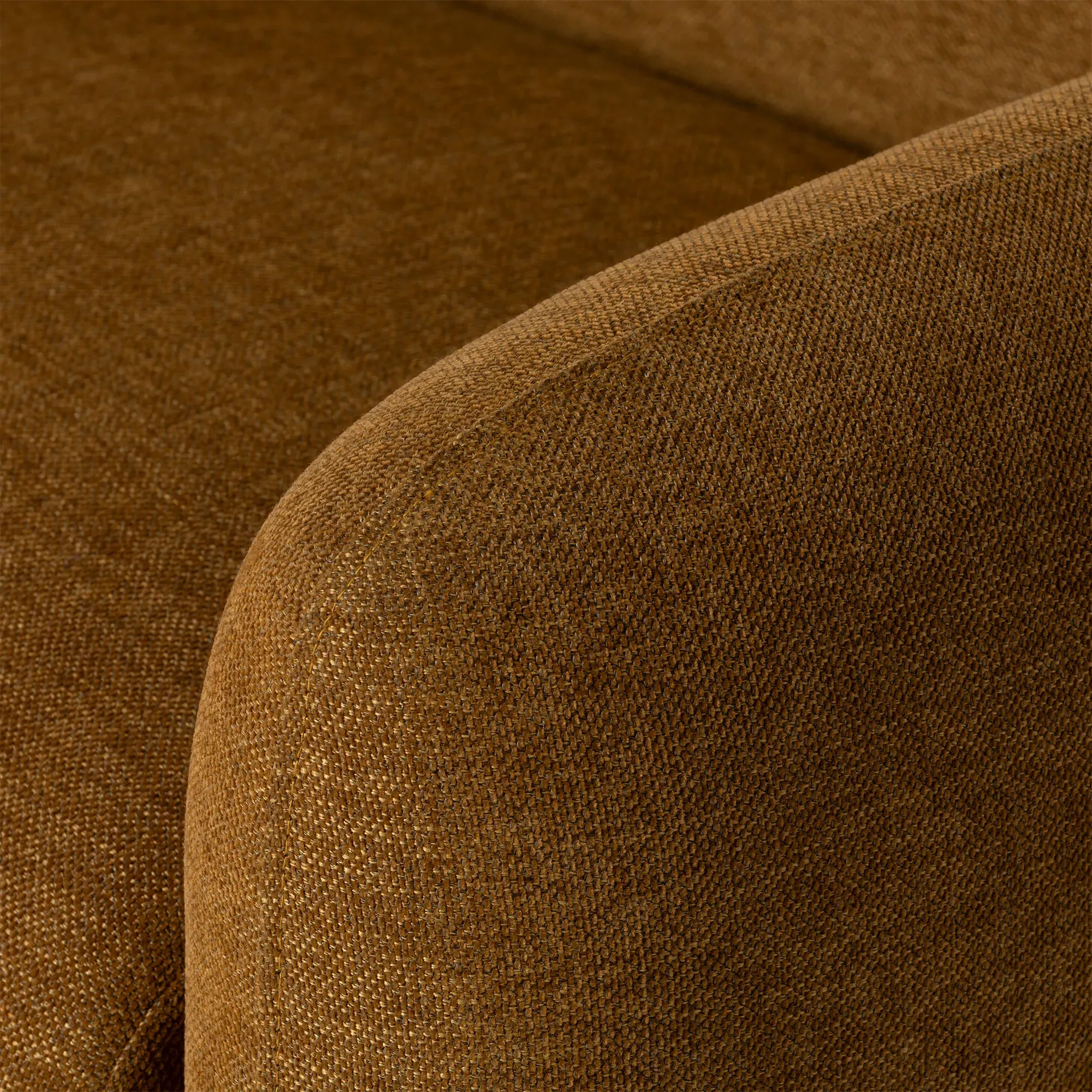 Connie Armchair - Yellow, Eucalyptus Wood