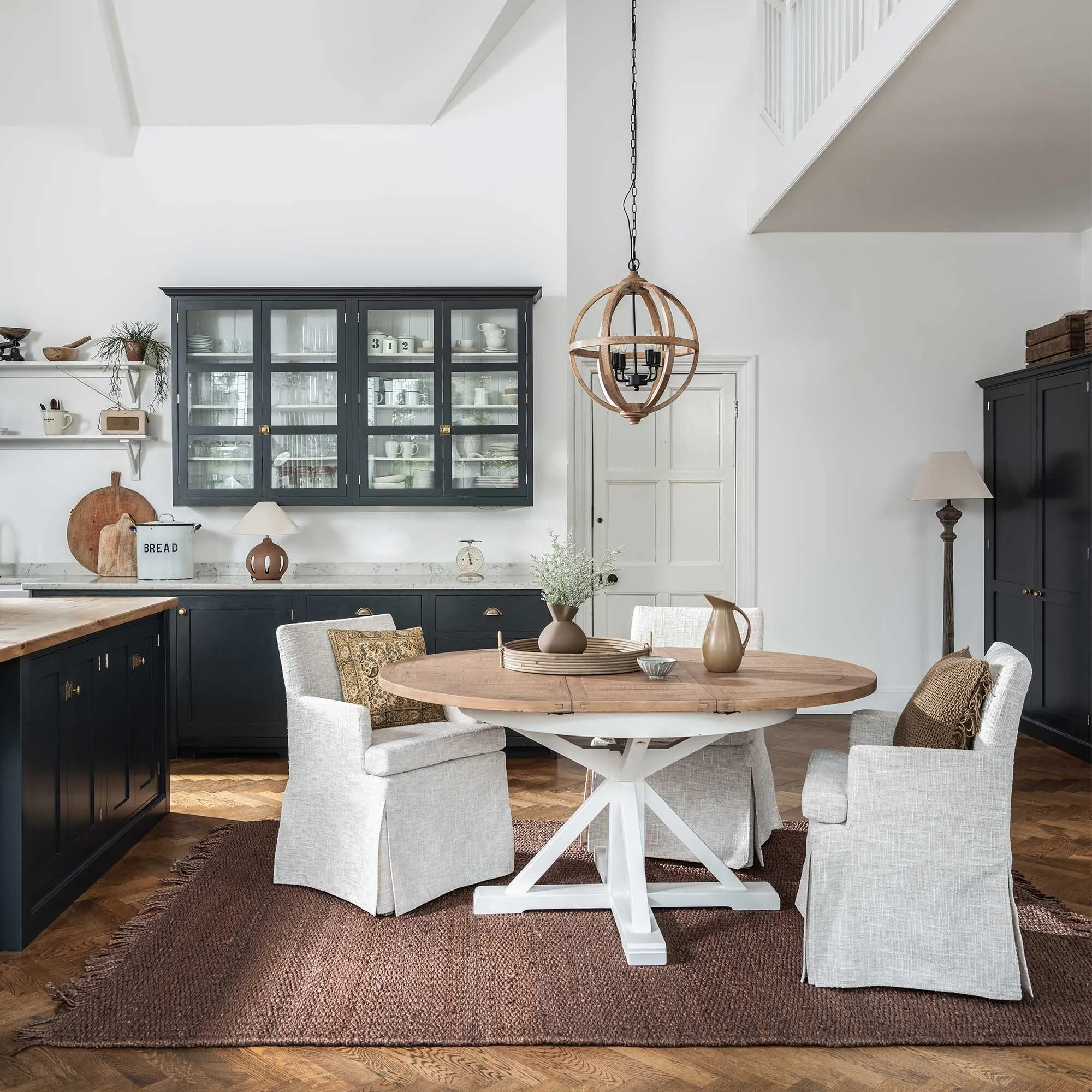 Copse Square Rug - Brown, Jute