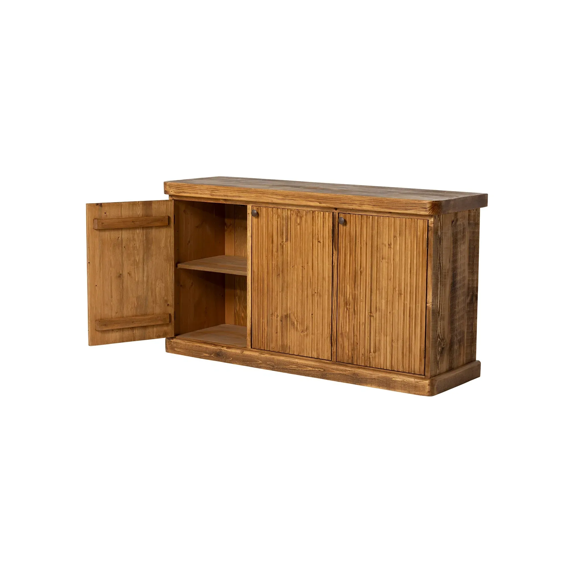 Covington 3 Door Sideboard - Brown, Timber