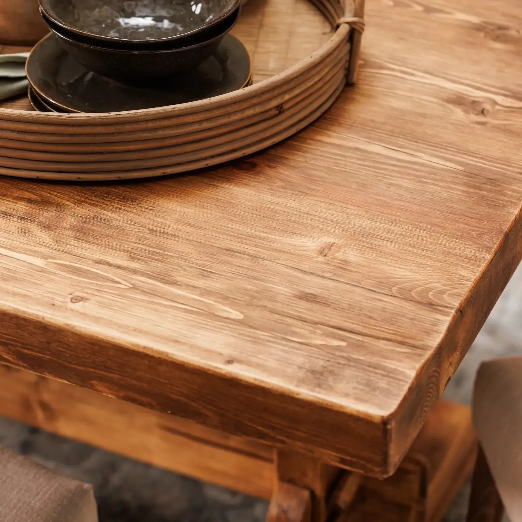 Covington Dining Table - Brown, Timber