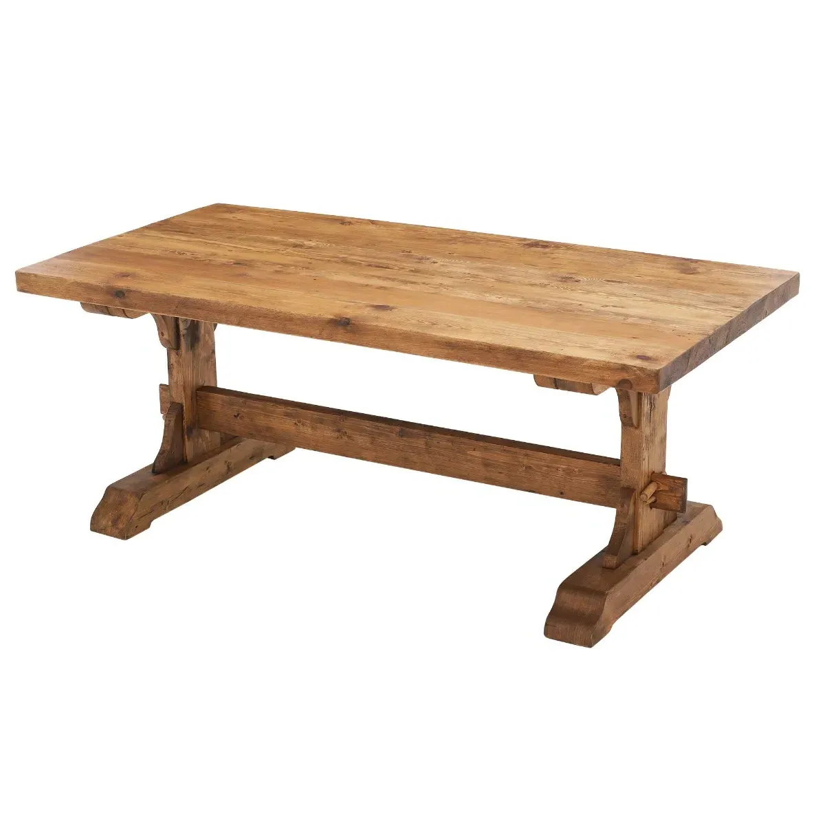Covington Dining Table - Brown, Timber Wood