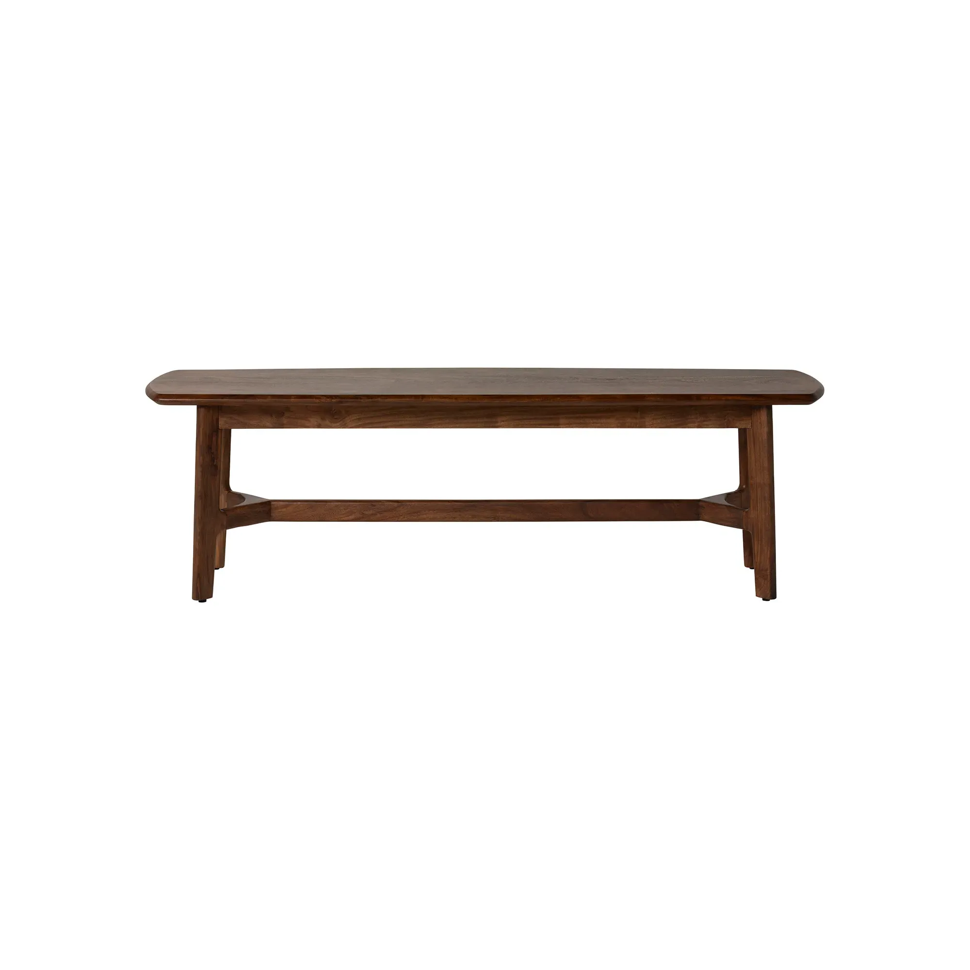Cresta Bench - Brown, Acacia Wood