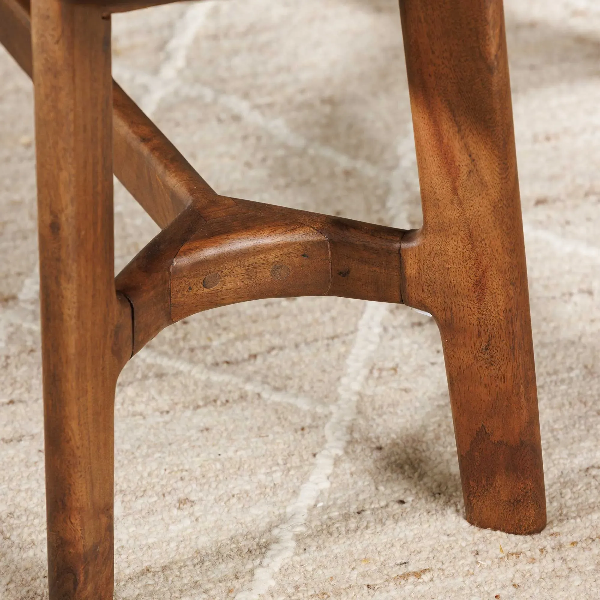 Cresta Bench - Brown, Acacia Wood