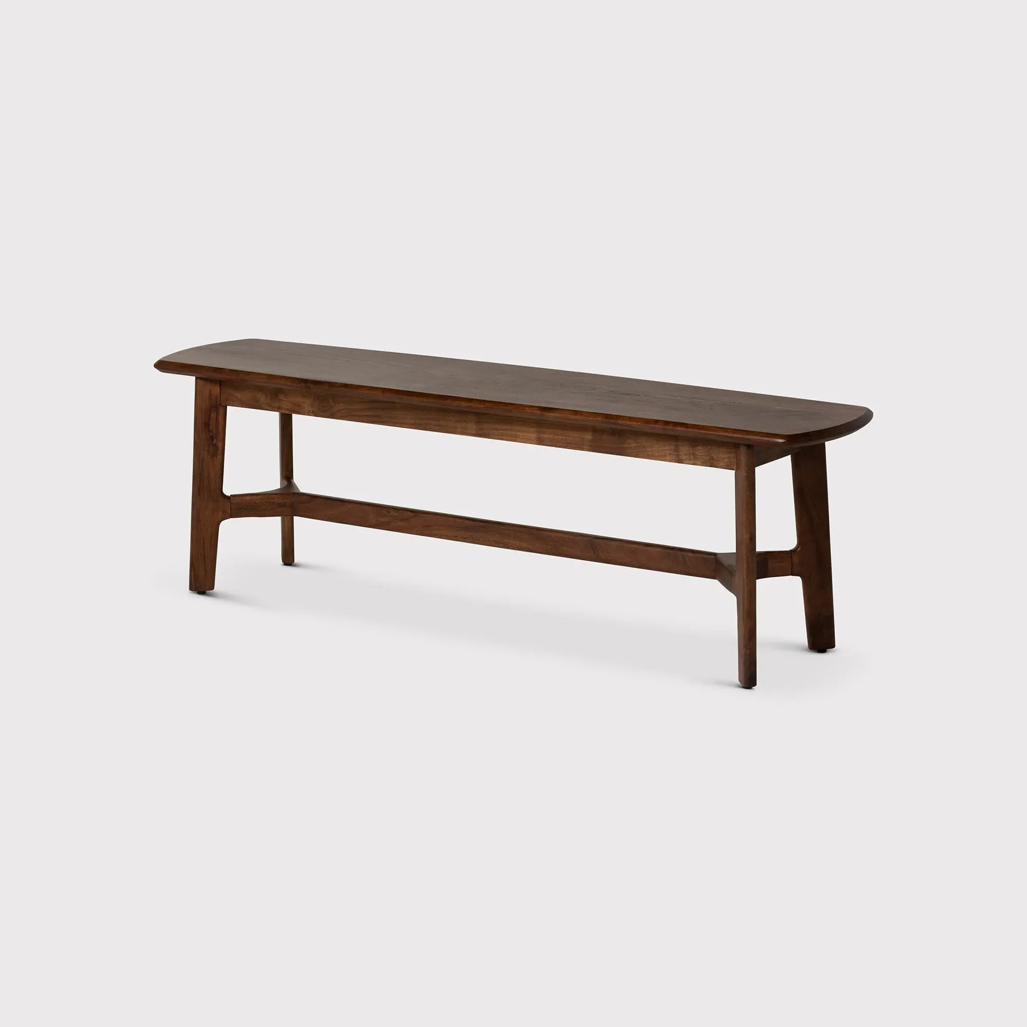 Cresta Bench - Brown, Acacia Wood image