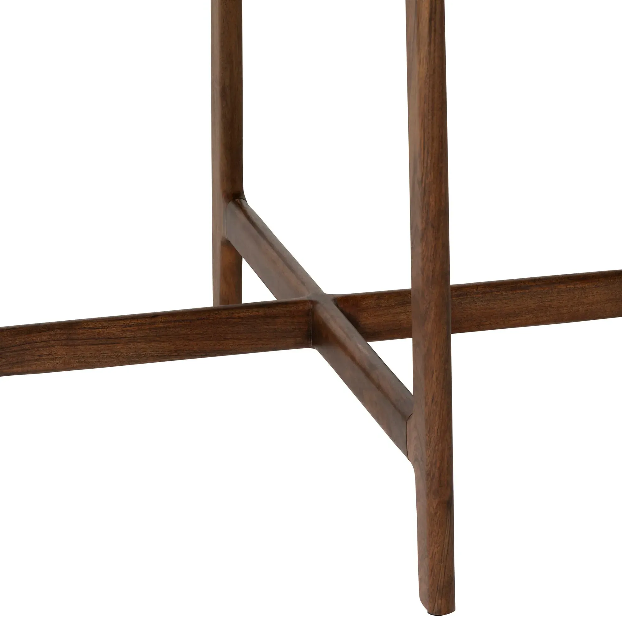 Cresta Round Dining Table - White, Wood