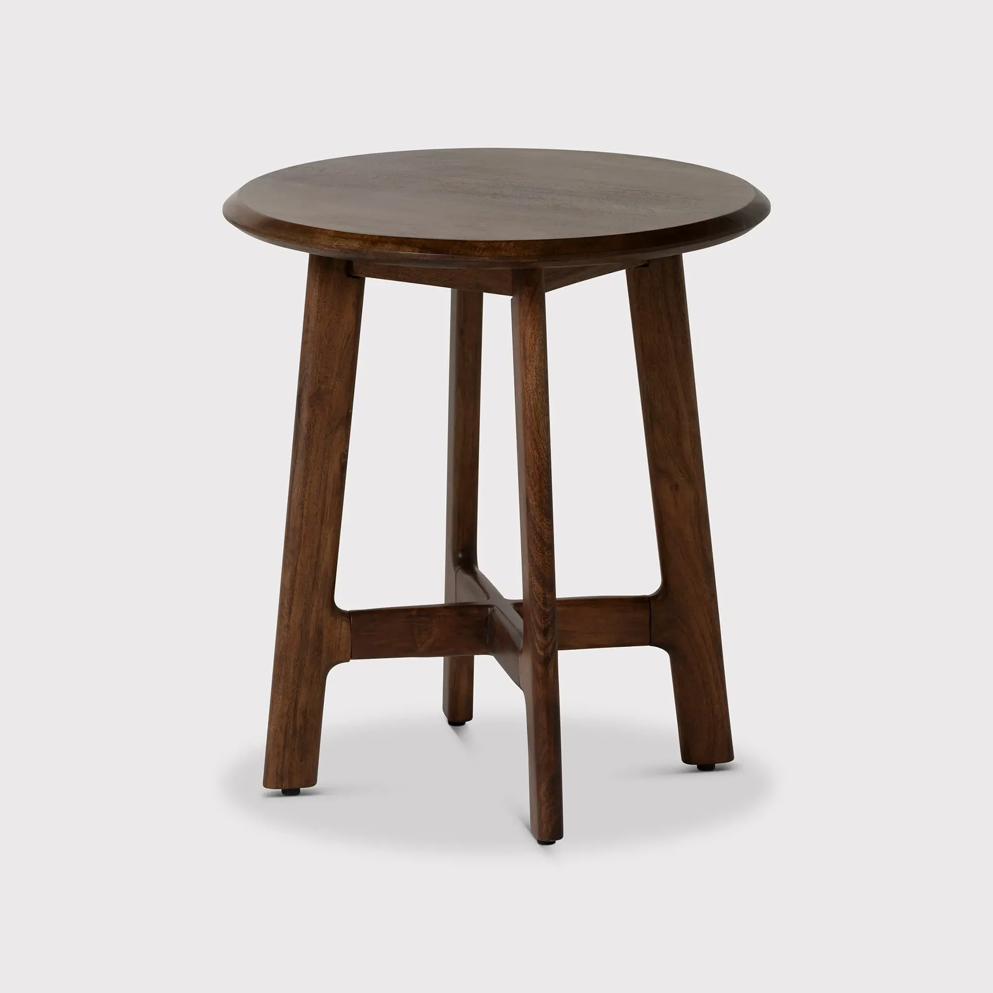 Cresta Side Table - Brown, Acacia Wood