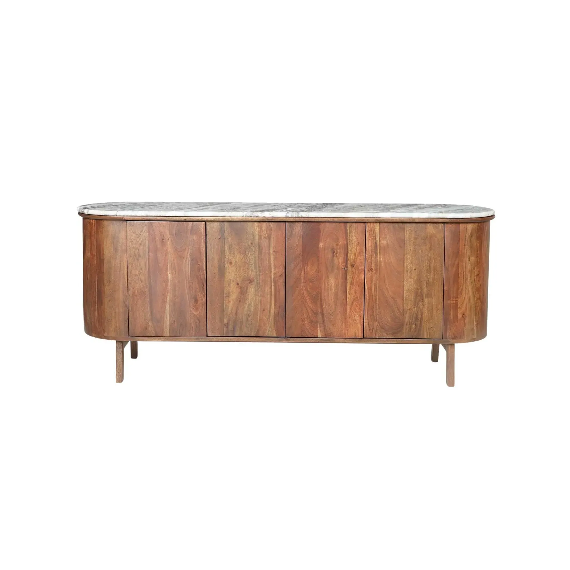 Cresta Sideboard - Brown, Marble