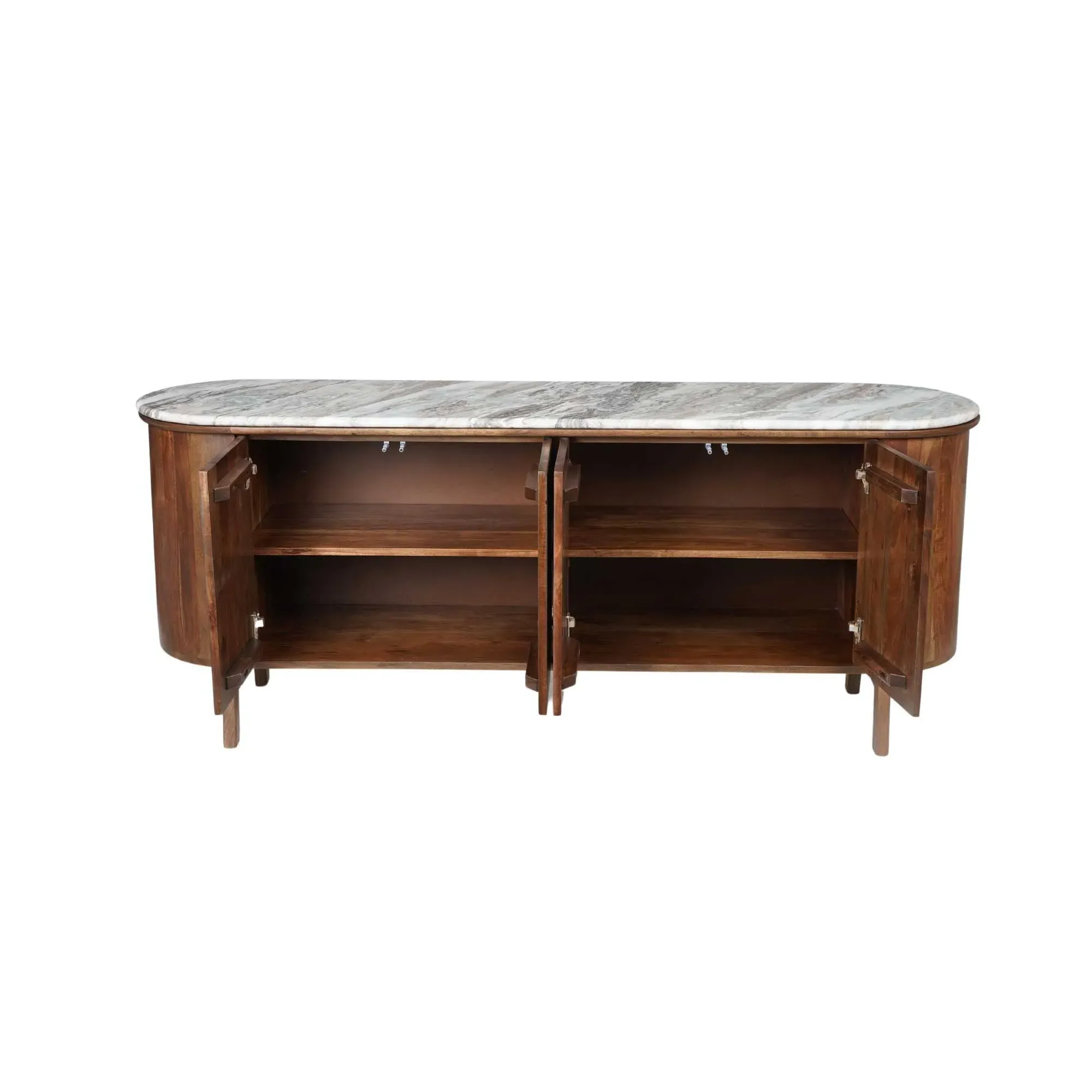 Cresta Sideboard - Brown, Marble